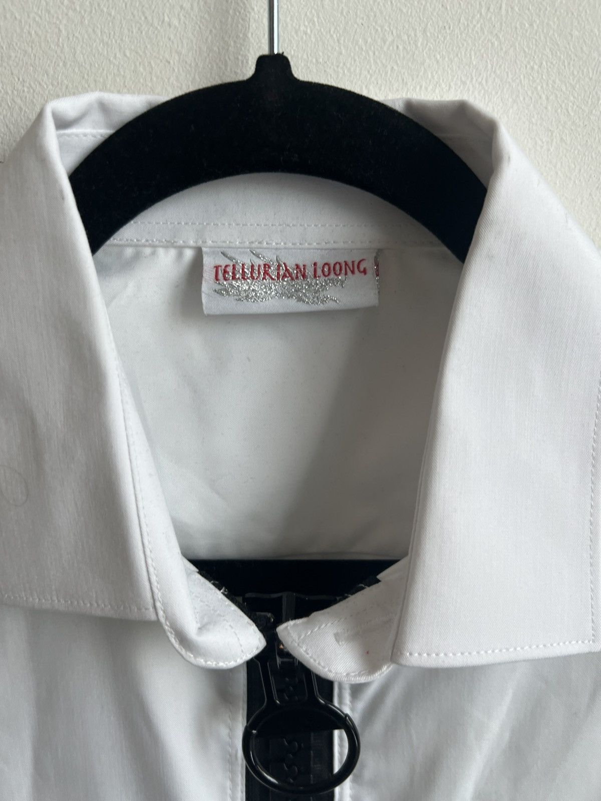 Japanese Brand Tellurian Loong Big Zipper Button Up Size US M / EU 48-50 / 2 - 4 Thumbnail