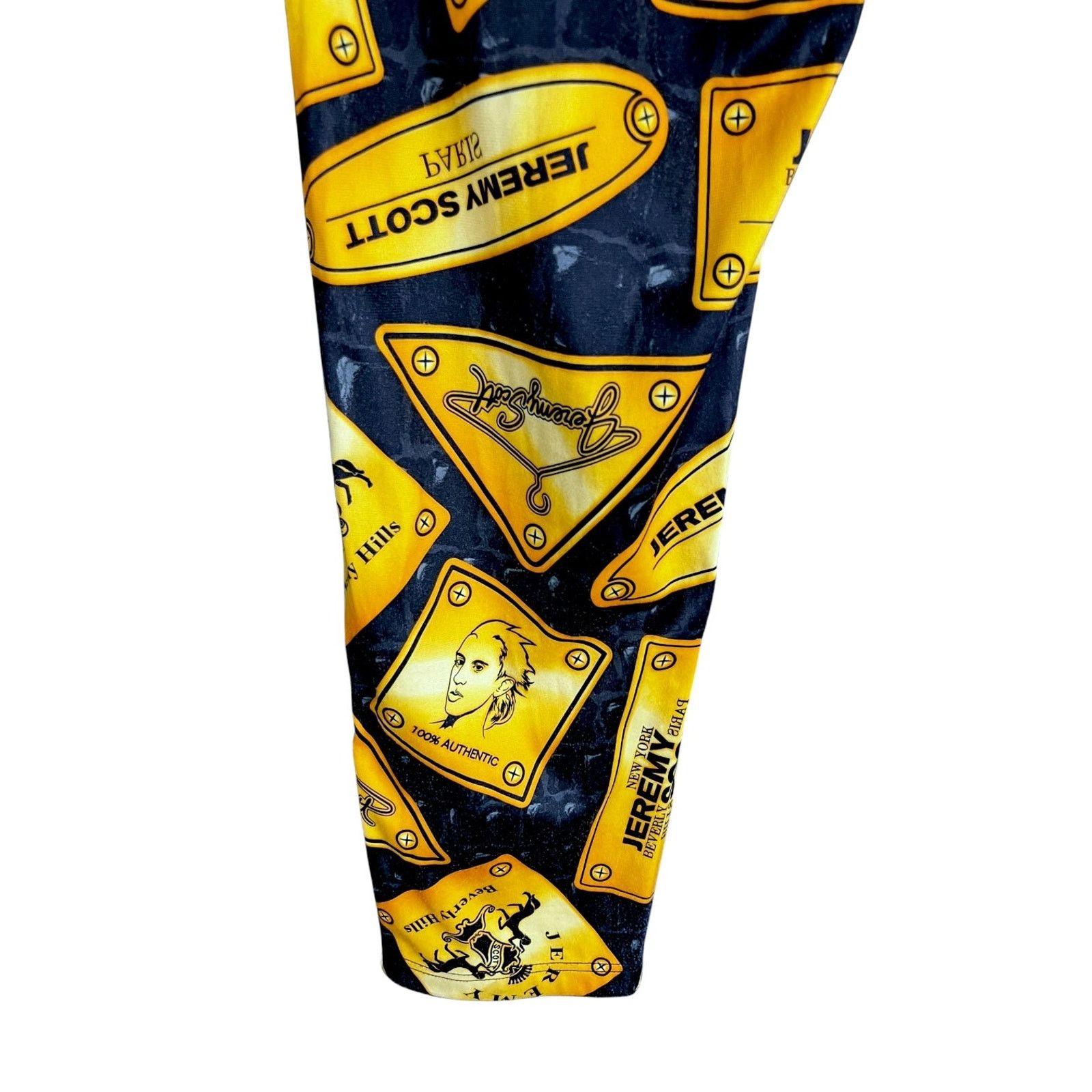 Jeremy Scott Men's Adidas x Jeremy Scott Gold Track Pants L $250 Retail Size US 32 / EU 48 - 8 Thumbnail