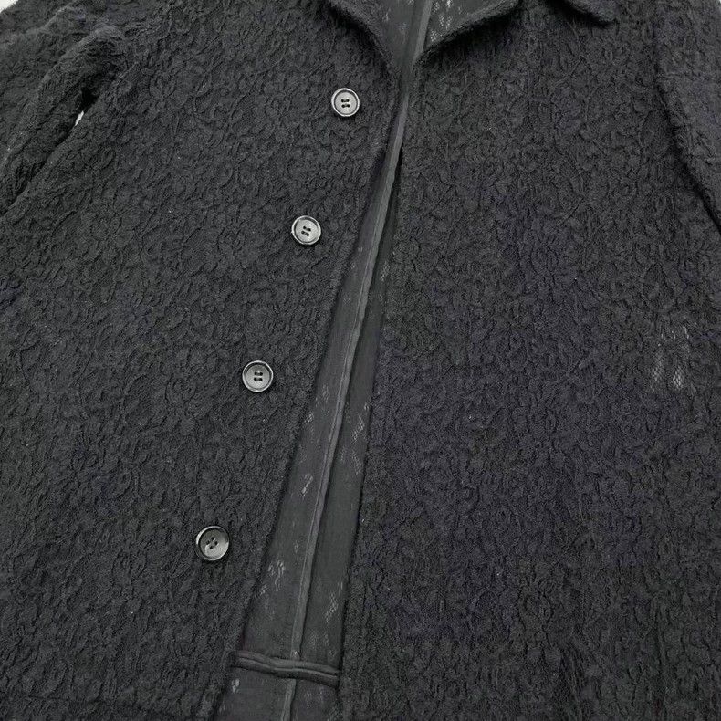 Comme des Garcons Comme des Garcons Lace flower long coat Size S / US 4 / IT 40 - 5 Thumbnail