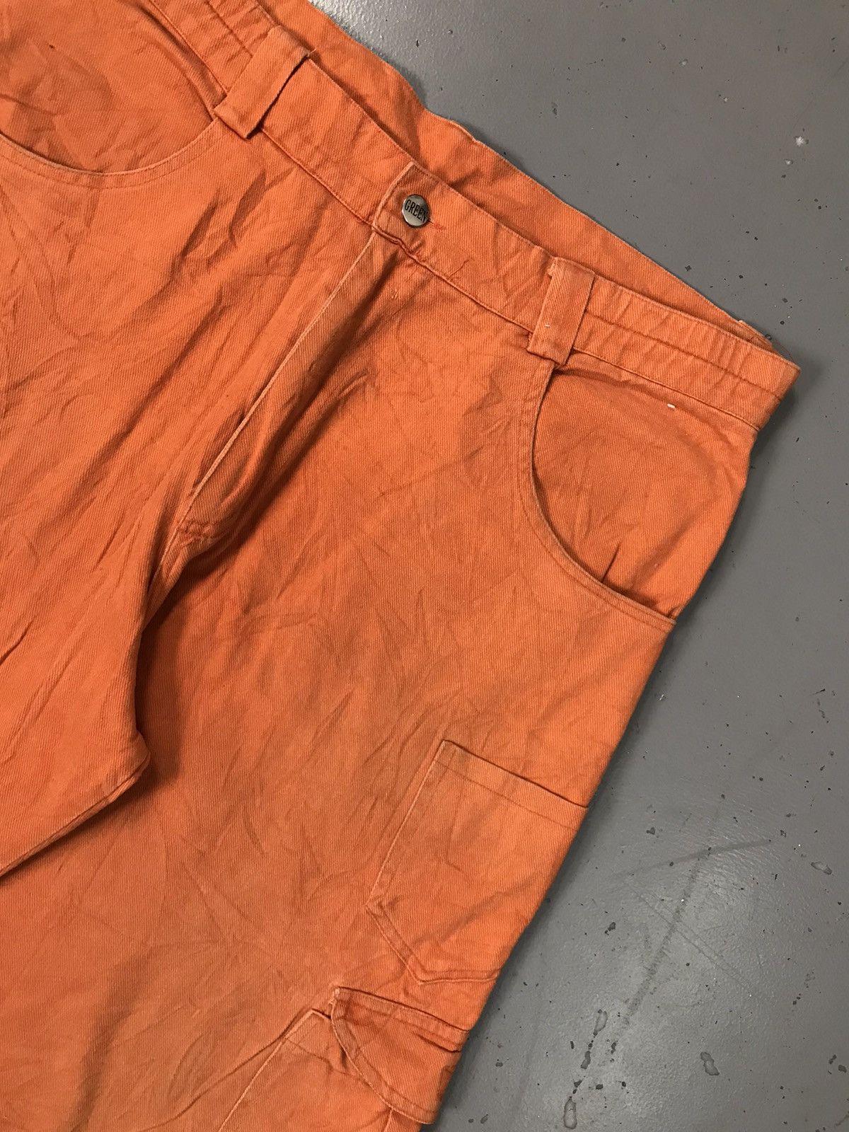 Designer Vintage Y2K multi pocket cargodenim jort Size US 38 / EU 54 - 5 Thumbnail