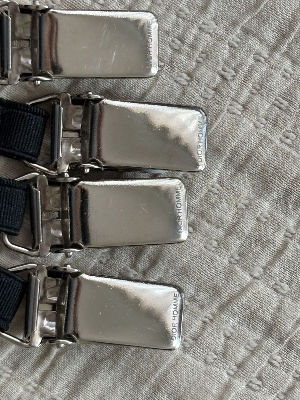 Dior Dior Homme Hedi Slimane Suspenders/Braces Archive 2006 Size ONE SIZE - 10 Thumbnail