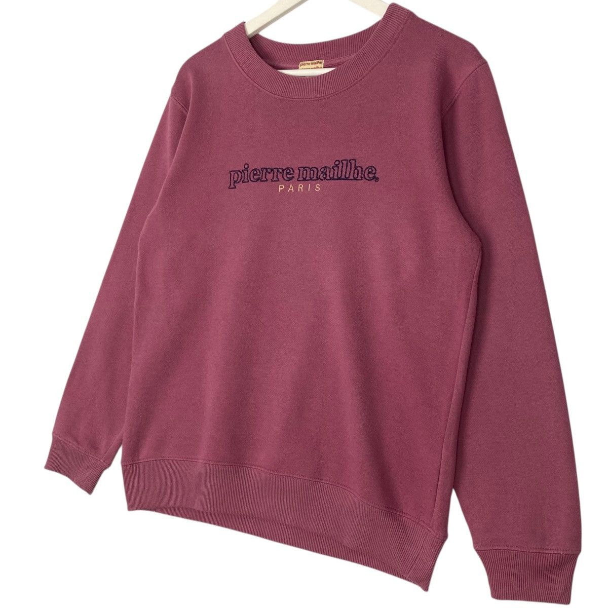 Vintage Vintage Pierre Mailhe Sweatshirt CrewneckRed Big Logo Size L Size M / US 6-8 / IT 42-44 - 2 Thumbnail