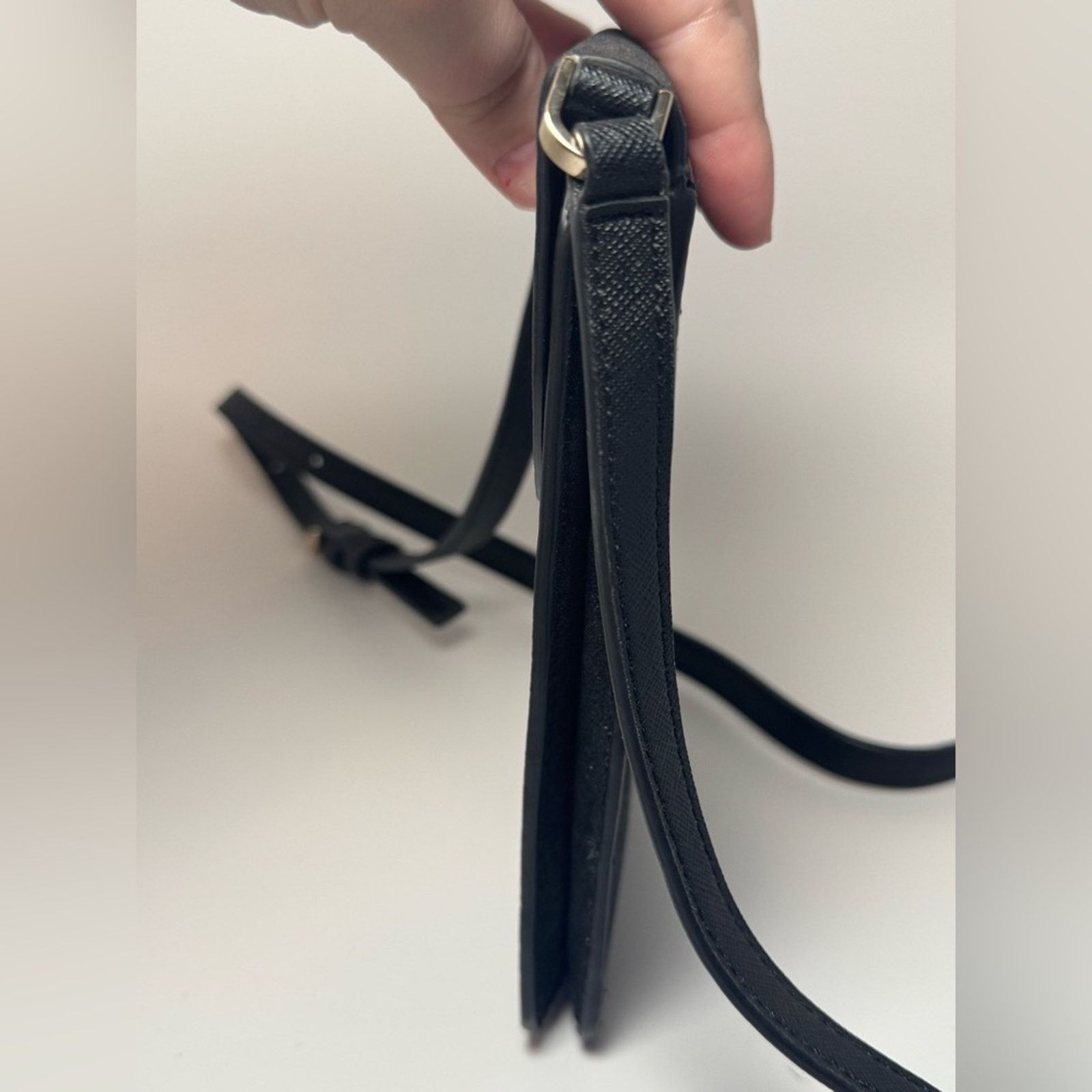 Kate Spade Kate Spade Cameron North South Black Glitter Phone Crossbody Size ONE SIZE - 3 Thumbnail