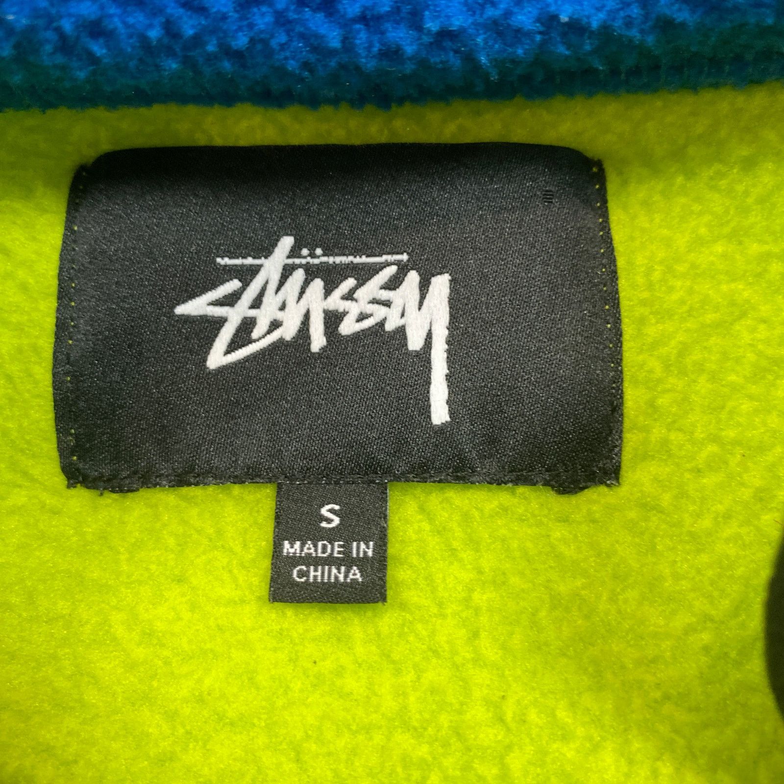 Stussy Stussy Design Corp Drift Diagonal Half Zip Sweater Small Size US S / EU 44-46 / 1 - 4 Thumbnail