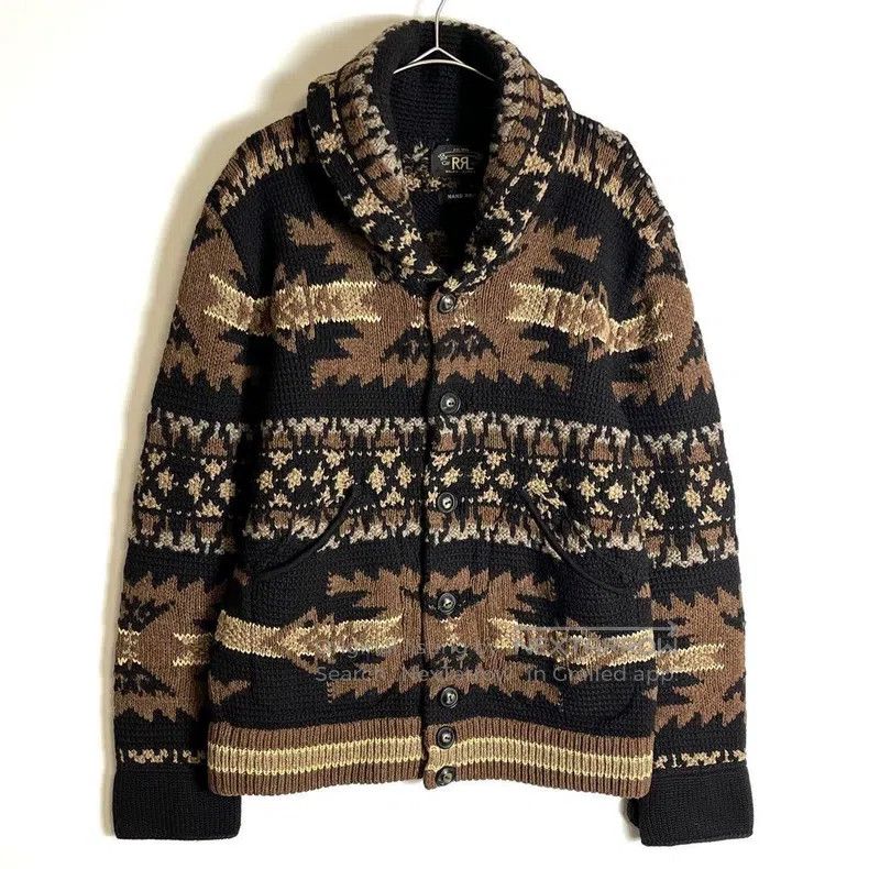 RRL Ralph Lauren RRL Ralph Lauren Early vintage hand woven sweaters Size US S / EU 44-46 / 1 - 1 Thumbnail