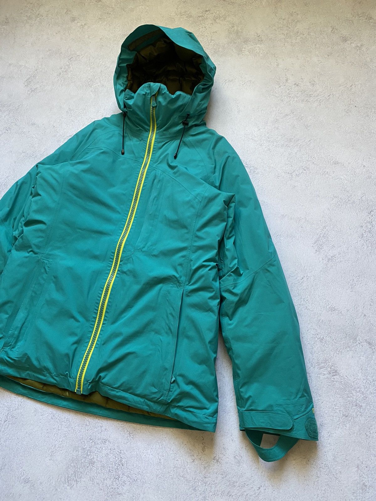 Burton Burton AK Womens Gore-Tex Turquoise Ski Down Jacket Size L Size L / US 10 / IT 46 - 6 Thumbnail