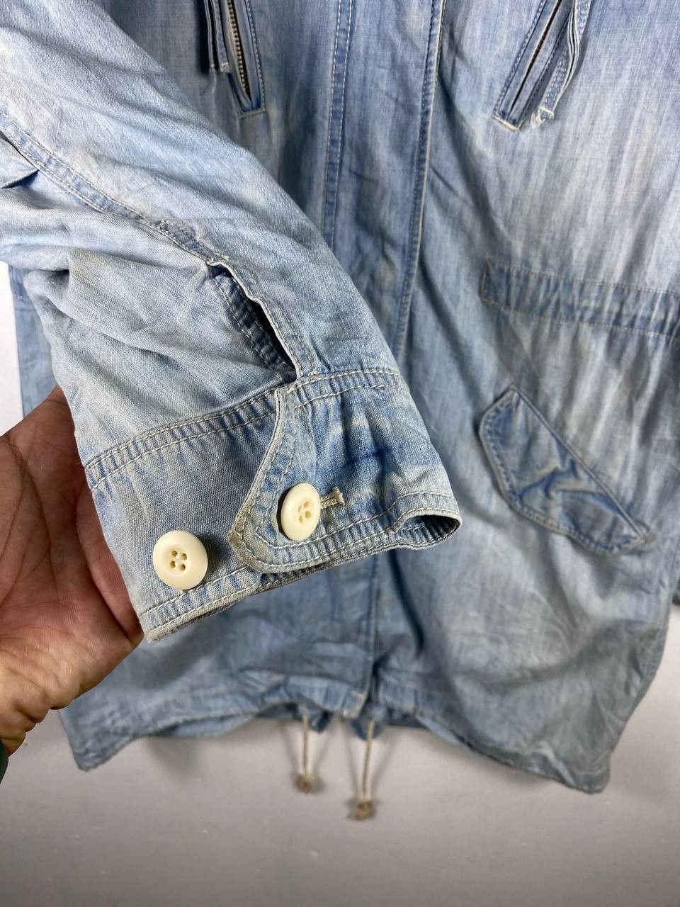 Japanese Brand japanese brands denim parka quilted lining nice design Size US M / EU 48-50 / 2 - 4 Thumbnail