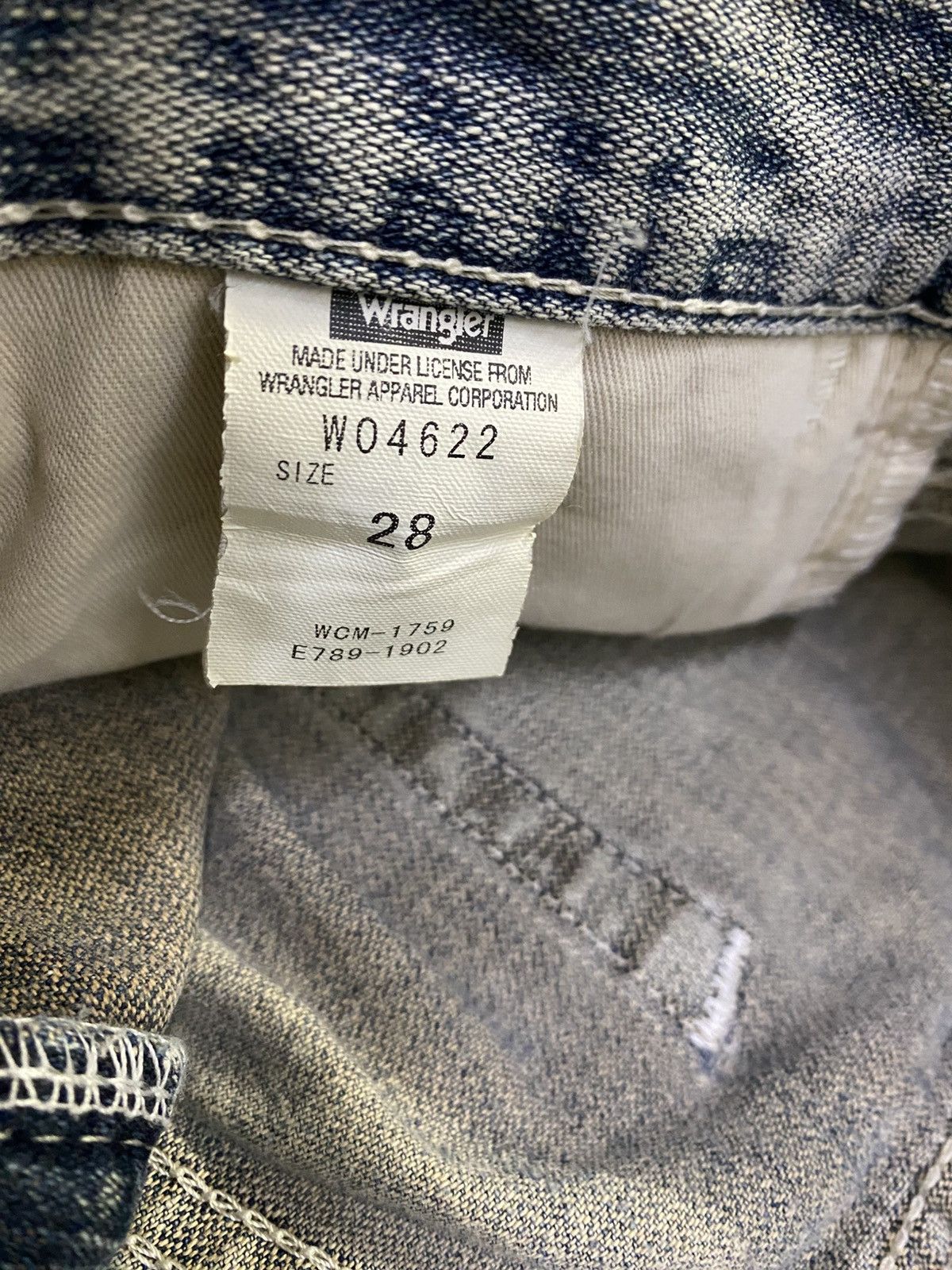 Vintage × Wrangler Vintage Wrangler Faded Distressed Jeans Size US 30 / EU 46 - 11 Thumbnail
