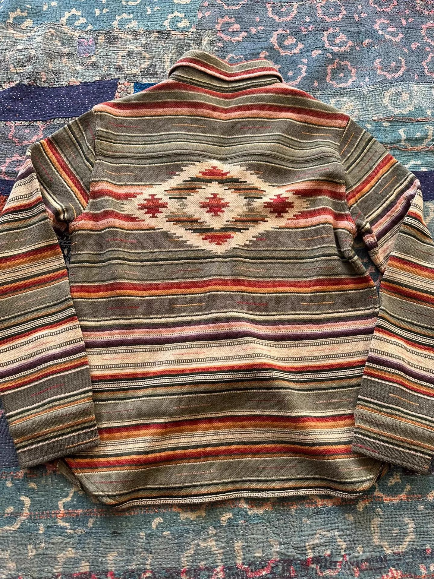 RRL Ralph Lauren RRL SW Rainbow Shirt L new w/o tags Size US L / EU 52-54 / 3 - 2 Thumbnail