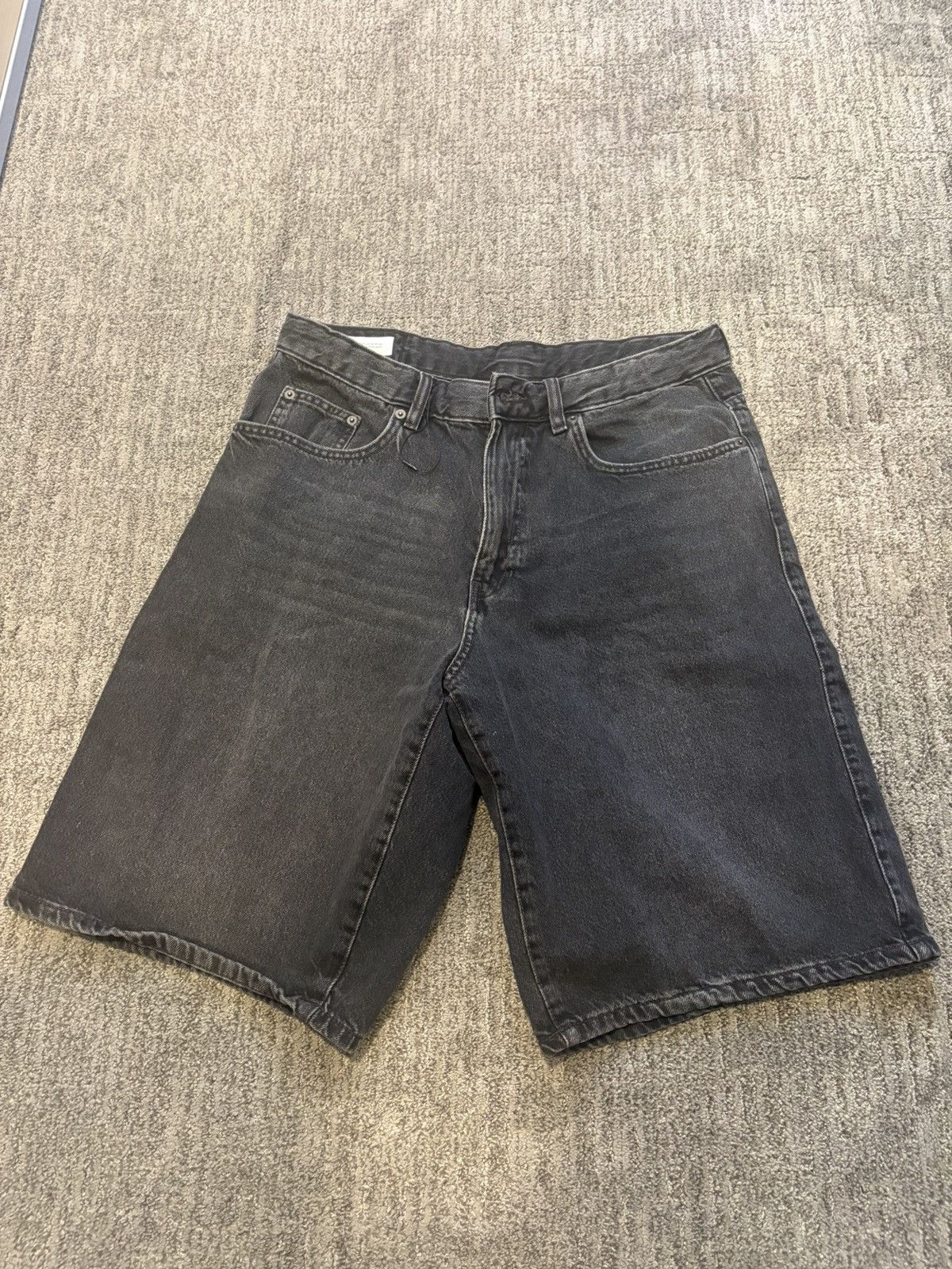 Zara Zara Black Jorts Size US 34 / EU 50 - 1 Thumbnail