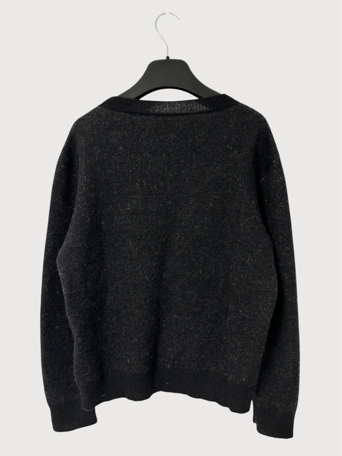 Saint Laurent Paris SS2020 Courte Est La Nuit Metallic Mohair Sweater Size US M / EU 48-50 / 2 - 2 Thumbnail