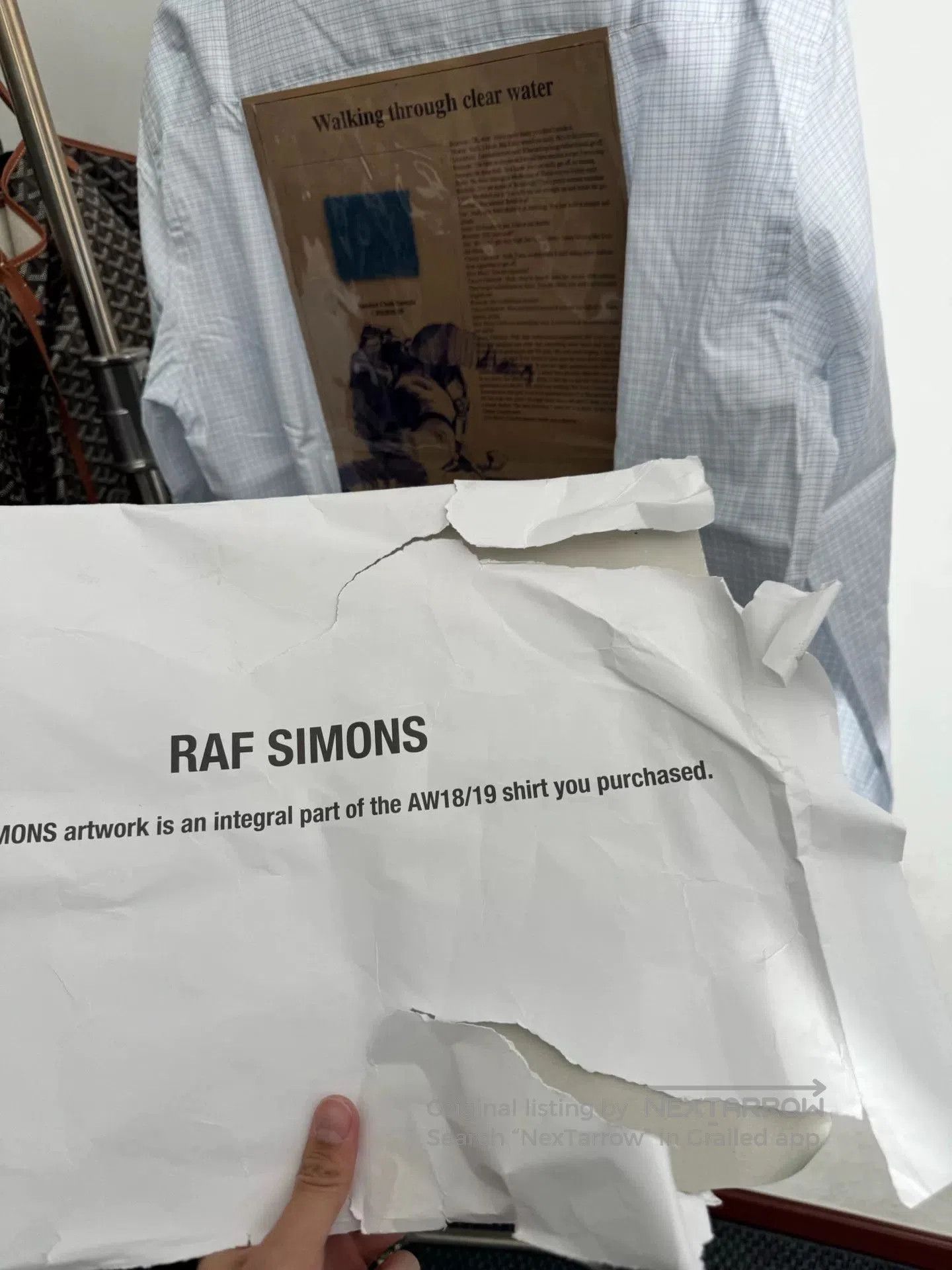 Raf Simons Raf Simons Cotton Checkered Shirt. Size US M / EU 48-50 / 2 - 6 Thumbnail