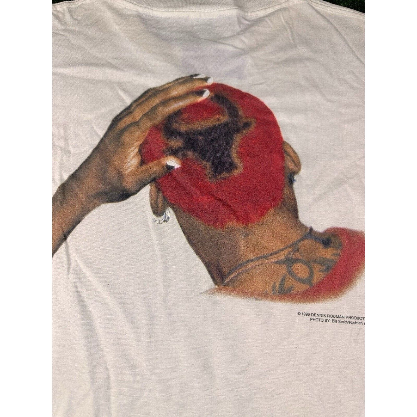 Vintage Vintage 90s Dennis Rodman Enforcer Shirt Size US L / EU 52-54 / 3 - 8 Thumbnail