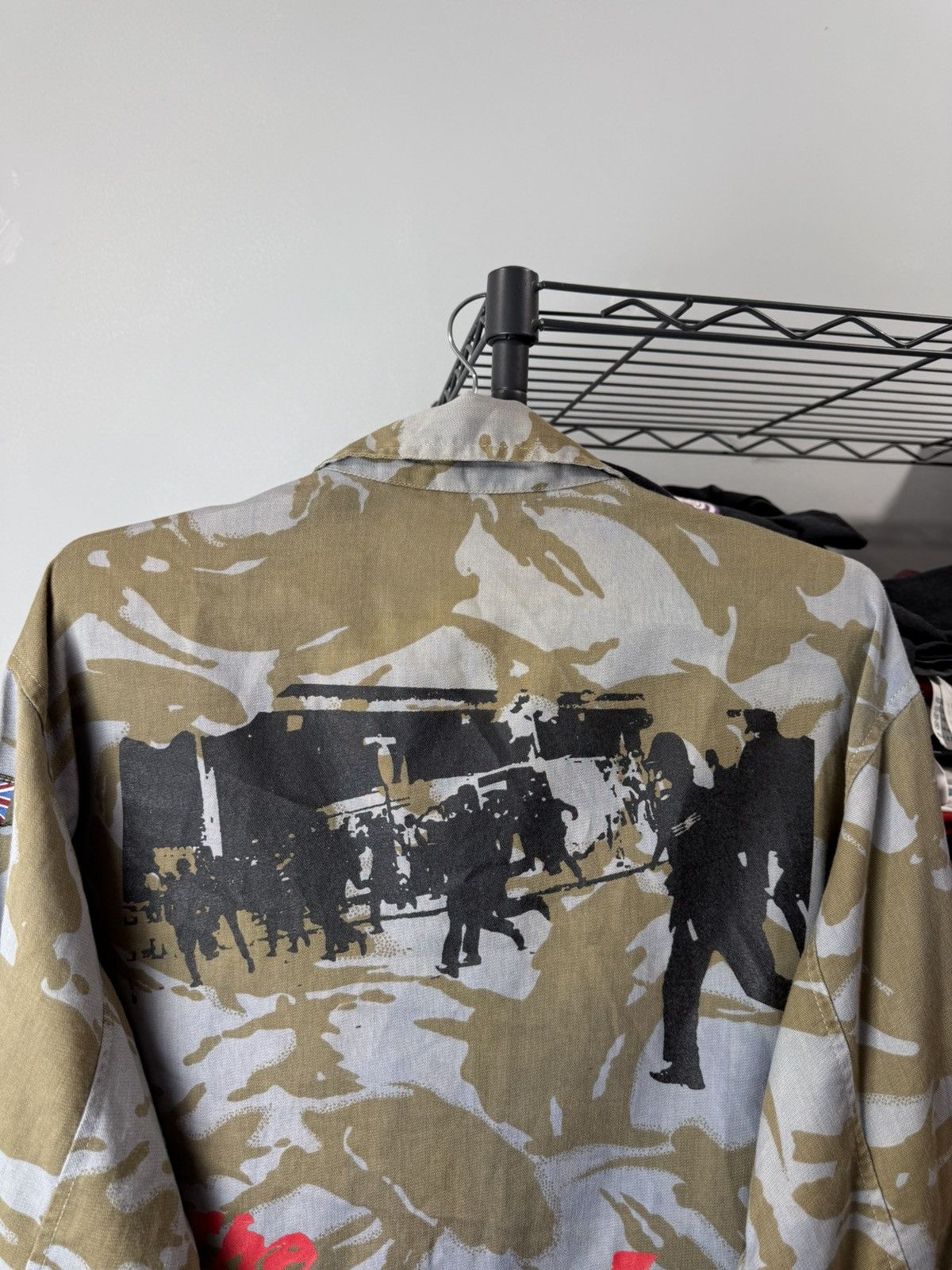 Band Tees Vintage Multicam The Clash London Calling Band Shirt Buttons Size US L / EU 52-54 / 3 - 13 Thumbnail