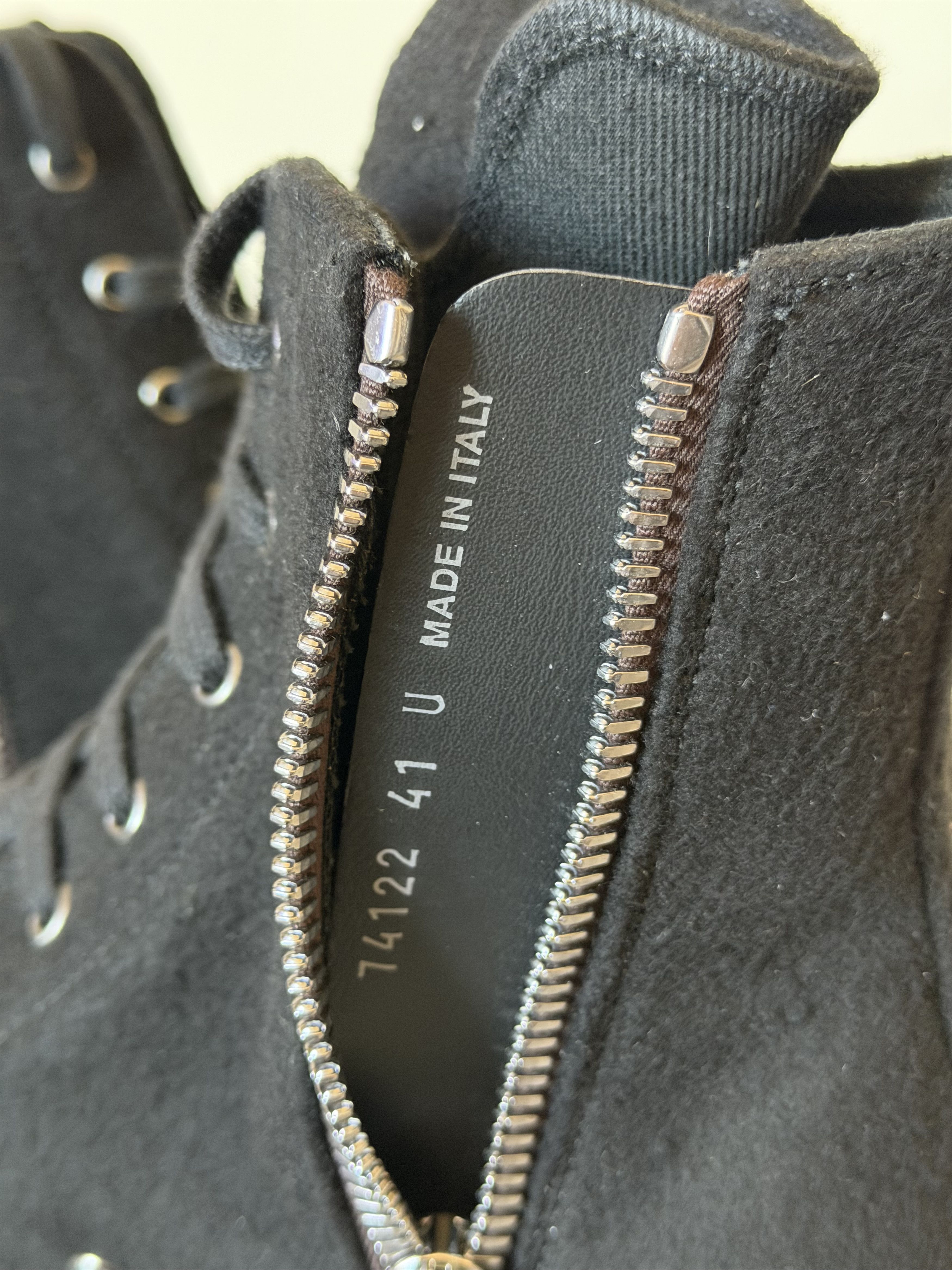 Rick Owens Drkshdw Rick Owens DRKSHDW Vegan Ramones in Brushed Black Size US 8 / EU 41 - 4 Thumbnail