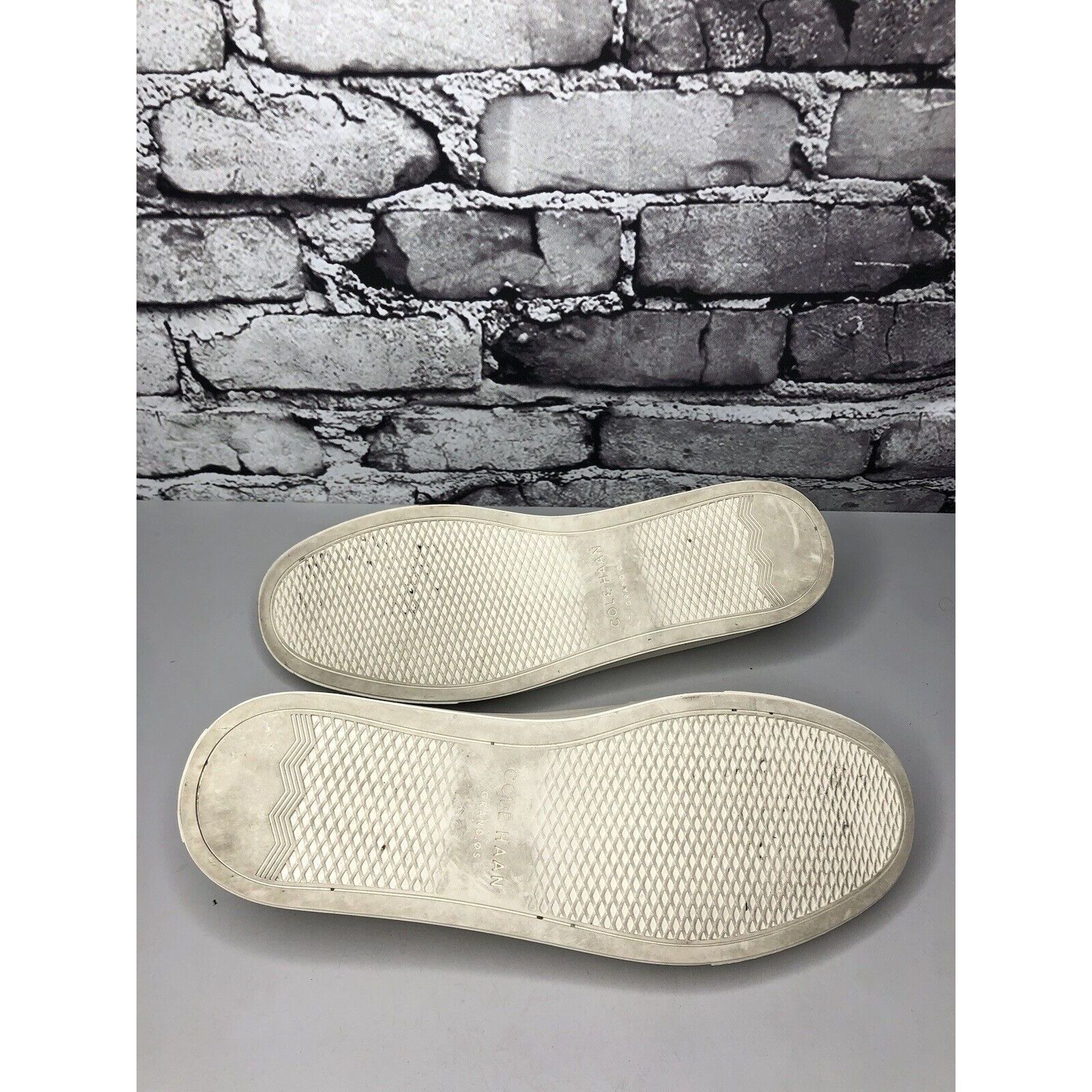 Cole Haan Cole Haan Grand Pro White Leather Slip On Casual Sneakers Sh Size US 9 / IT 39 - 9 Thumbnail