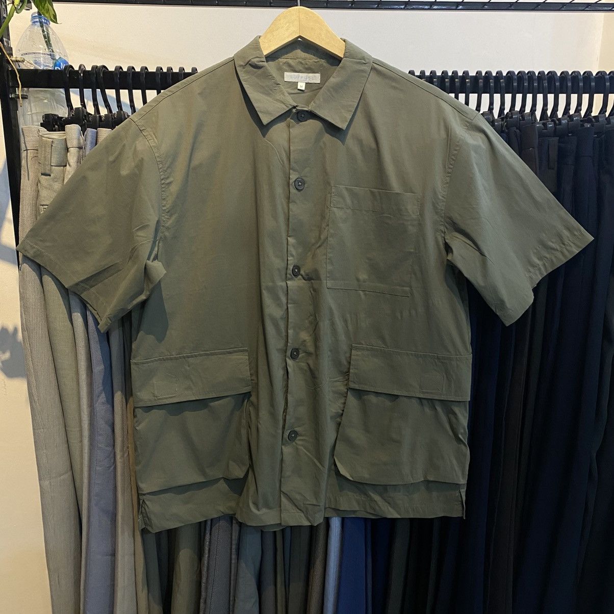 Japanese Brand Suffuse japanese cargo shirt cool materials Size US L / EU 52-54 / 3 - 1 Thumbnail