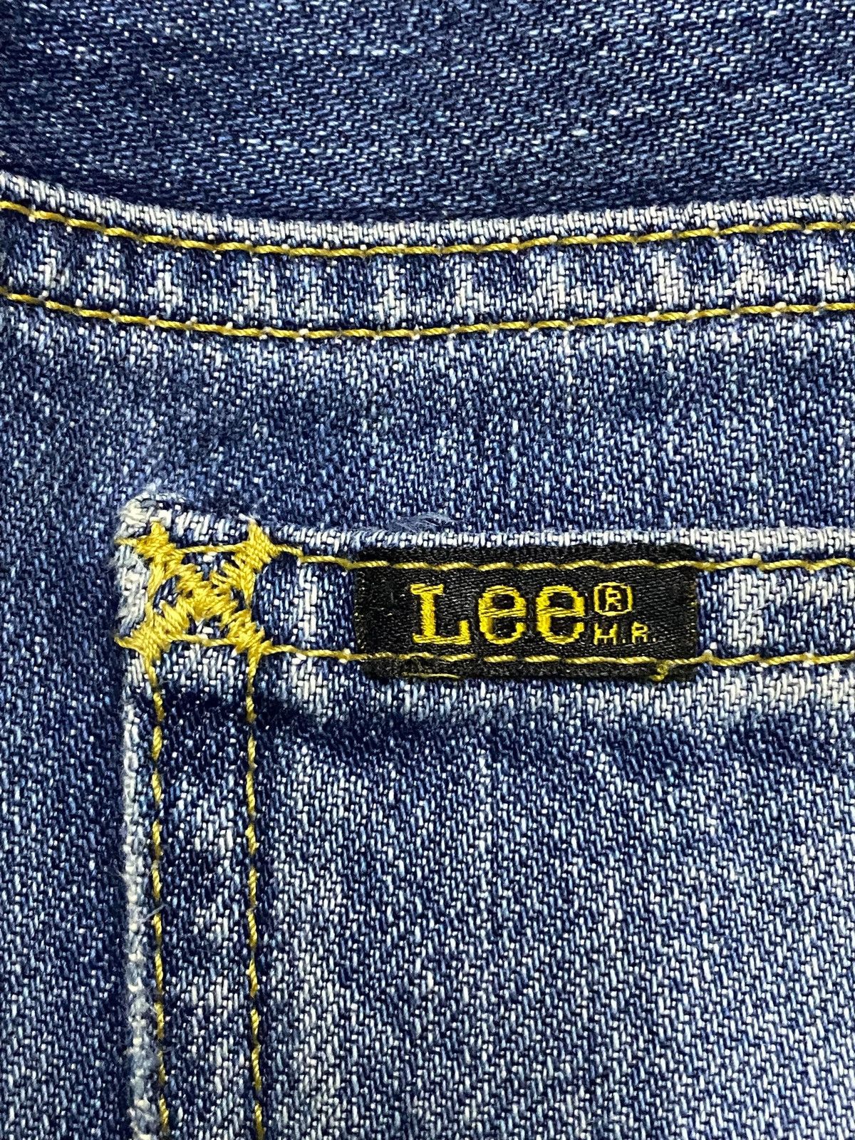 Issey Miyake × Lee Vintage Lee Riders Faded Wash Distressed Flare Jeans Size US 32 / EU 48 - 12 Thumbnail