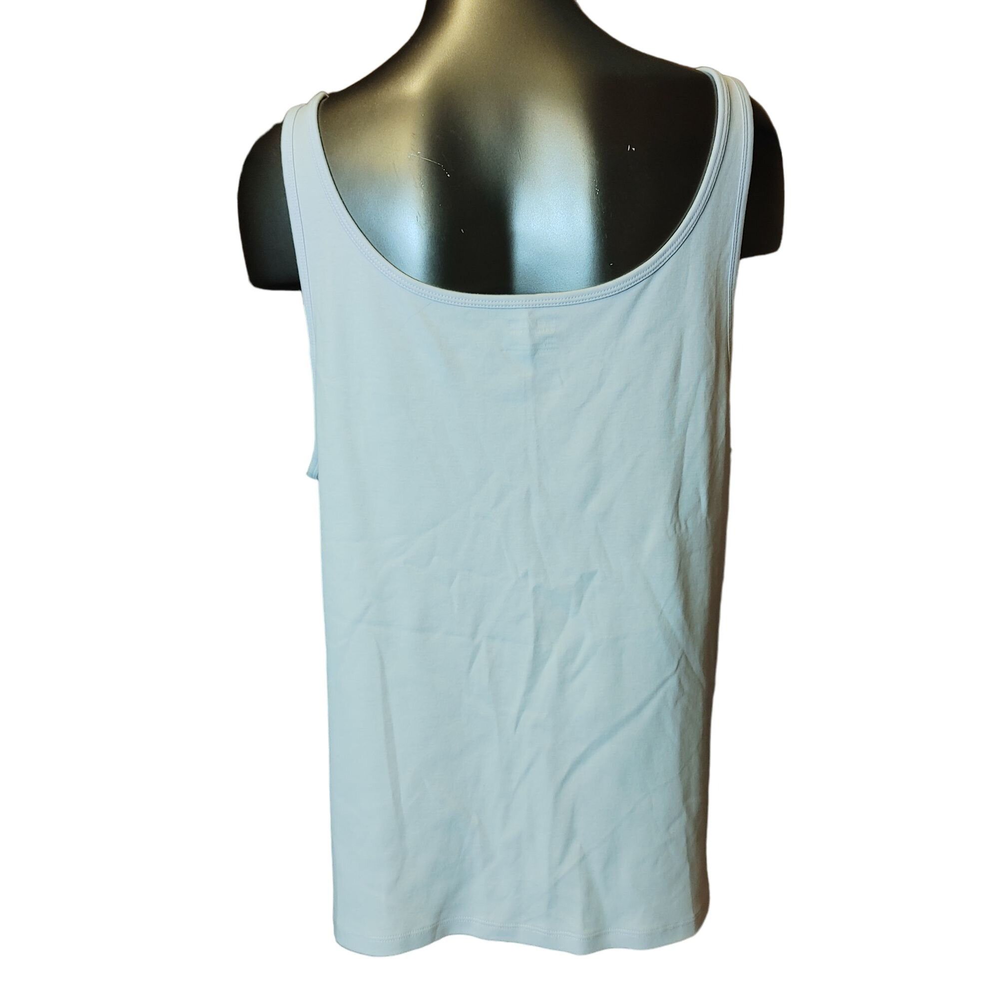 Haven HAVEN Well Within Womens XXL Gray Cotton Casual Basic Tank T Size XXL / US 16-18 / IT 52-54 - 2 Thumbnail
