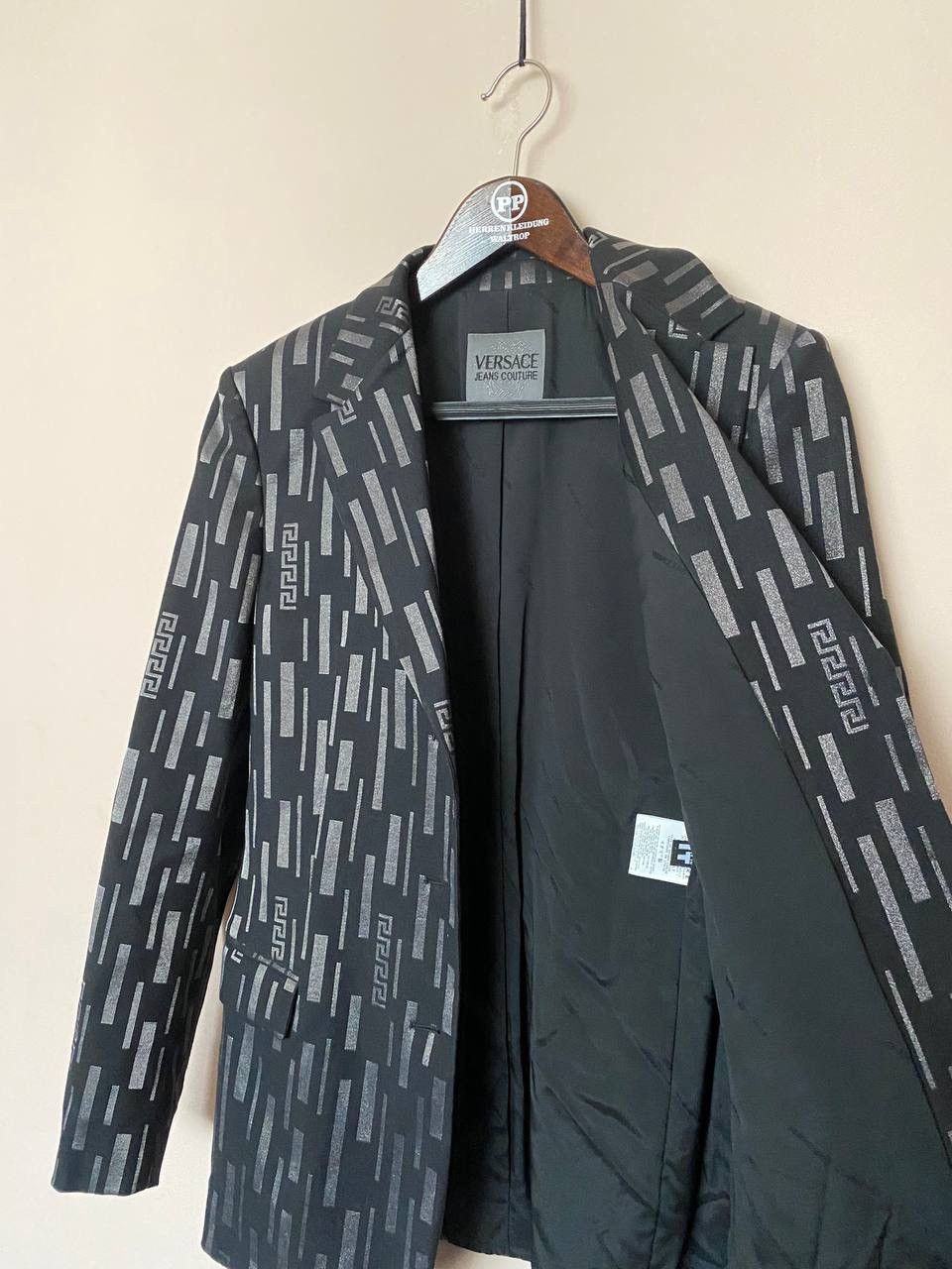 Versace Jeans Couture Rare Versace Jeans Couture vintage in black and silver Size L / US 10 / IT 46 - 7 Thumbnail