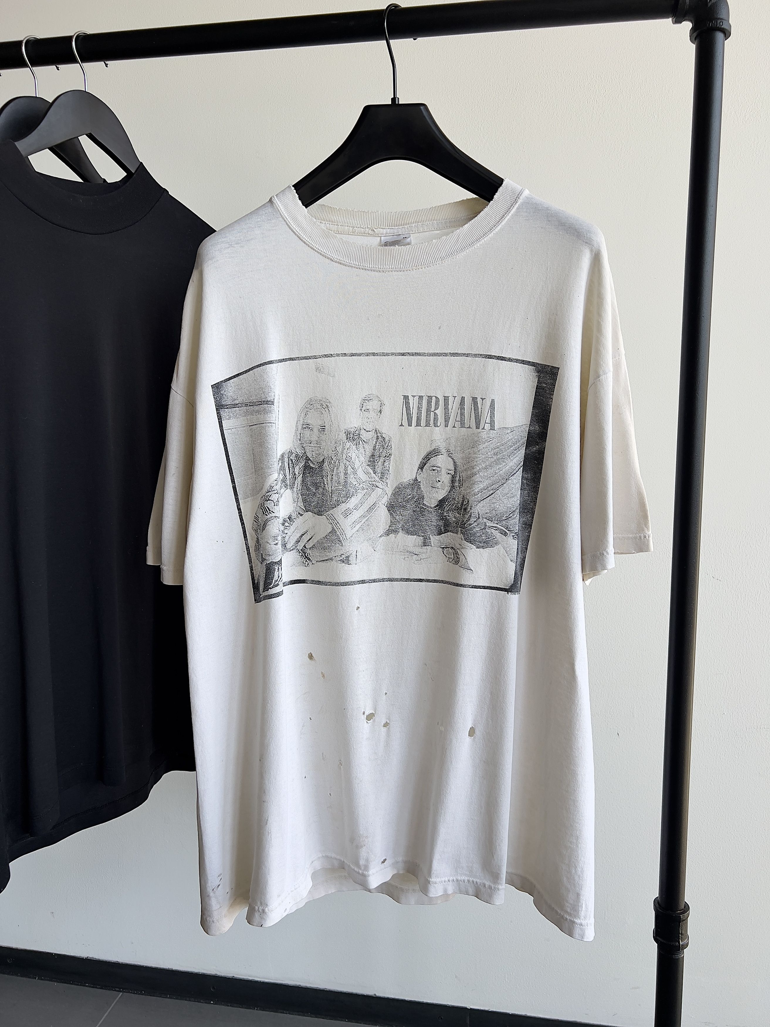 Vintage Distressed 1996 Nirvana Band Tour Tee