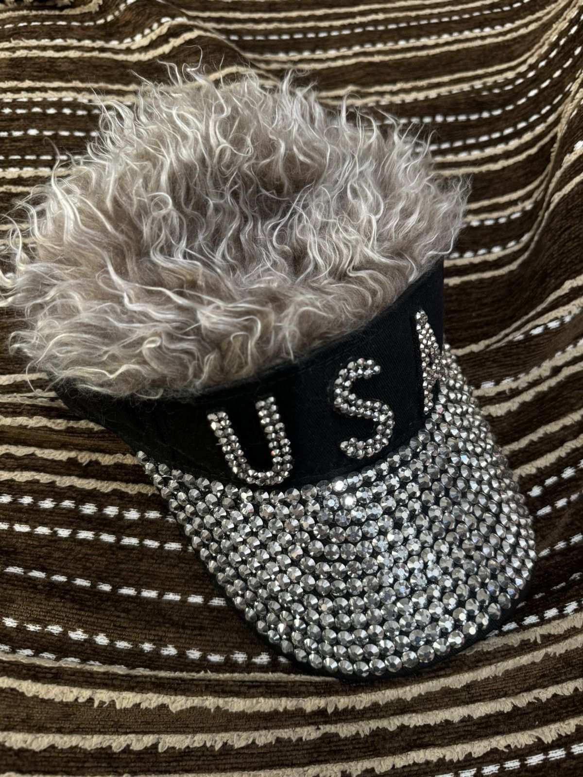 Other USA Fully Rhinestoned Hat Size ONE SIZE - 1 Thumbnail