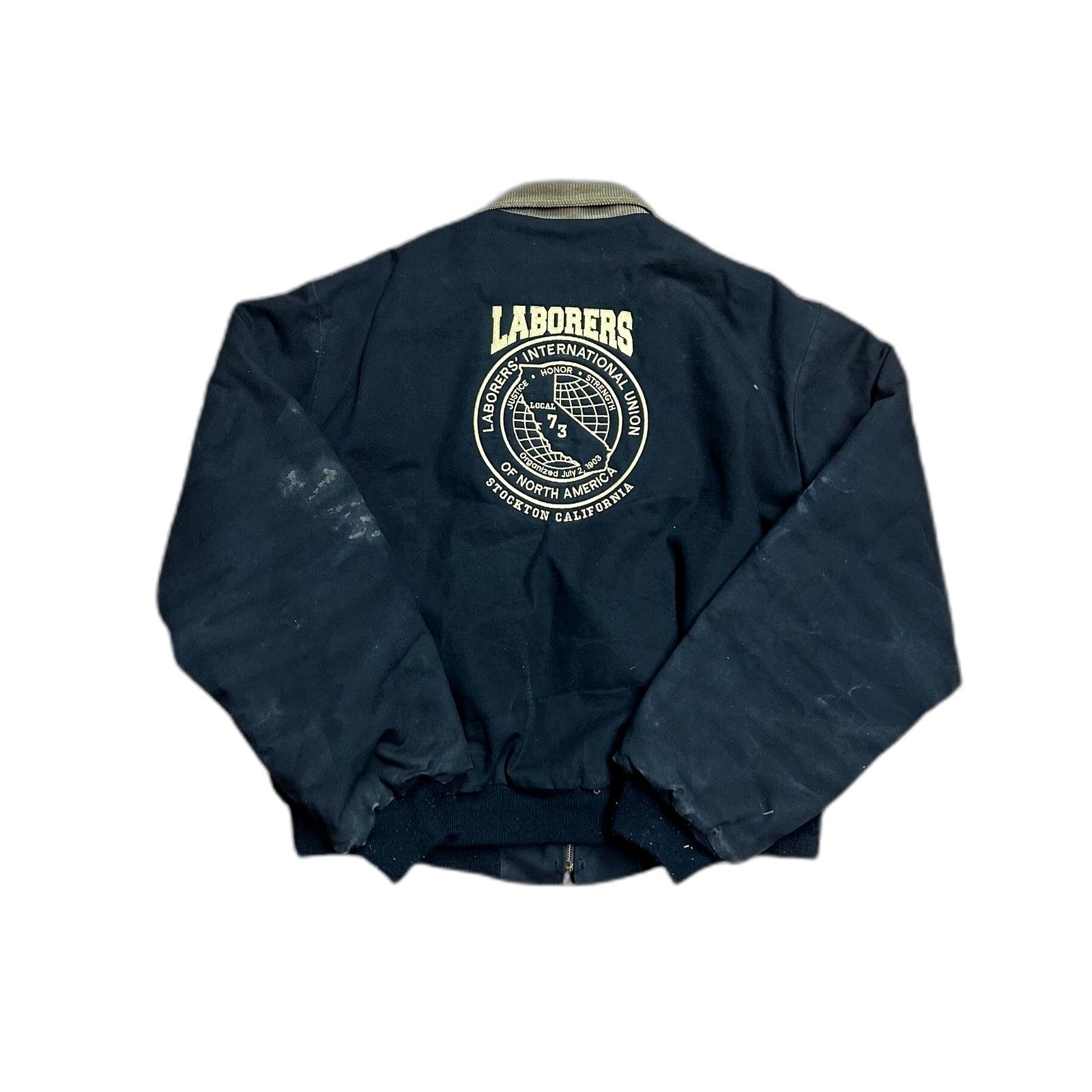 King Vintage Laborers International Union Heavy Jacket King Louie Size US XXL / EU 58 / 5 - 4 Thumbnail