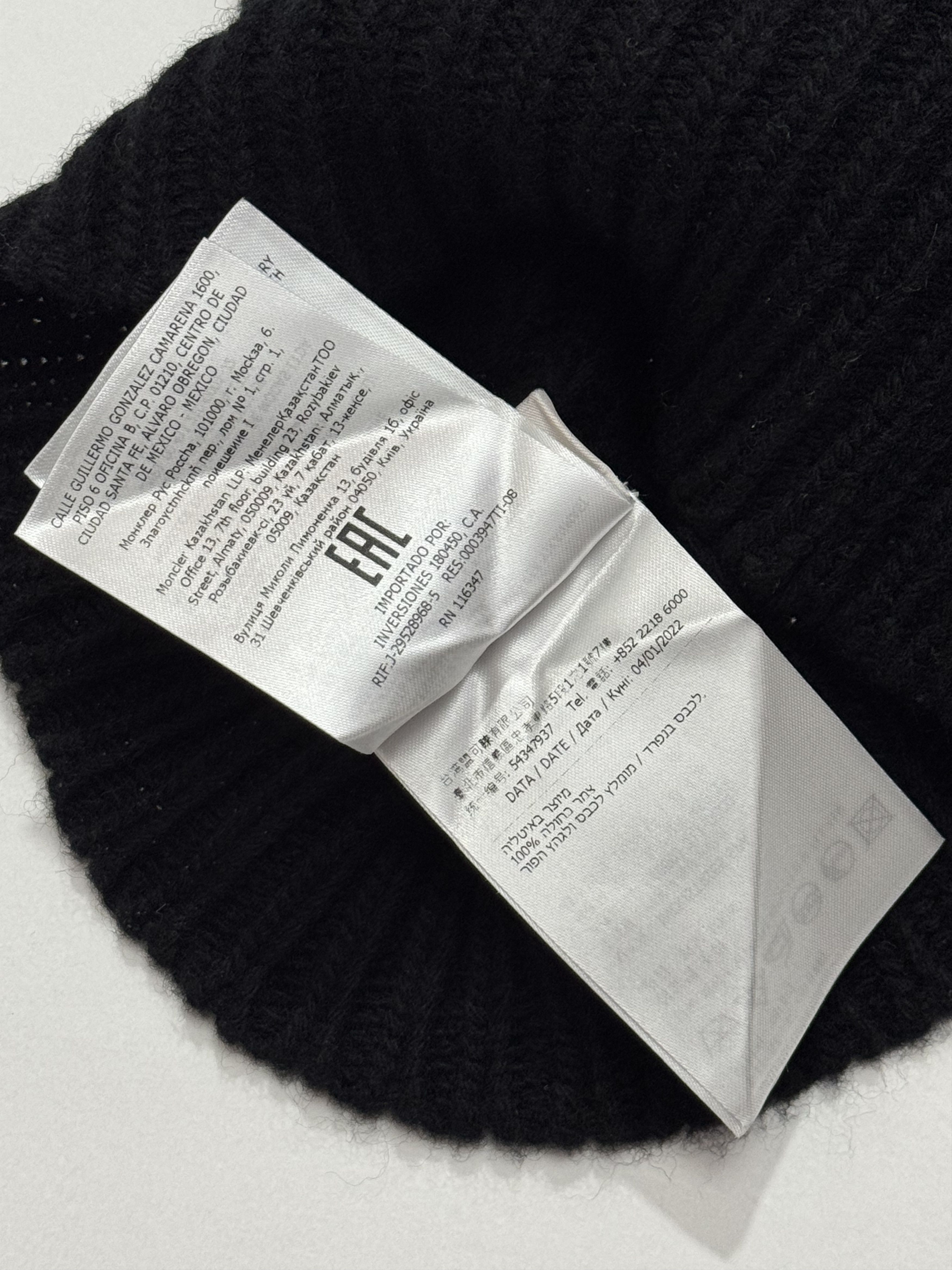 Moncler Moncler BALACLAVA virgin wool Size ONE SIZE - 13 Thumbnail