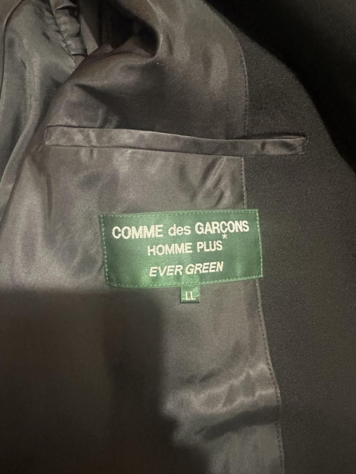 Comme des Garcons Homme Plus Comme des Garçons Homme Plus Evergreen Blazer Size 50L - 6 Thumbnail