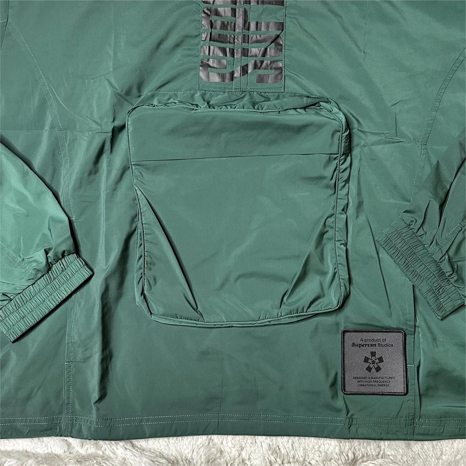 Supervsn NEW Supervsn S-Grid Anorak Half Zip Jacket Mens XL Size US XL / EU 56 / 4 - 4 Thumbnail