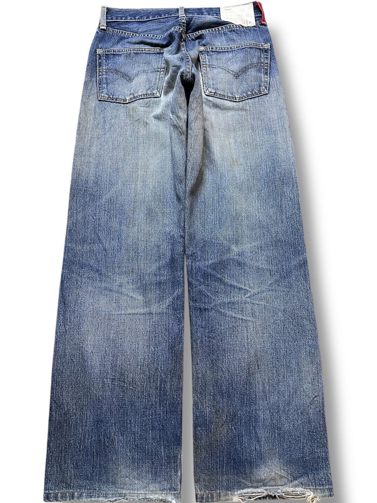 Levi's Vintage Clothing Vintage Levi’s 510 Faded Grunge Whiskers Denim Size US 28 / EU 44 - 5 Thumbnail