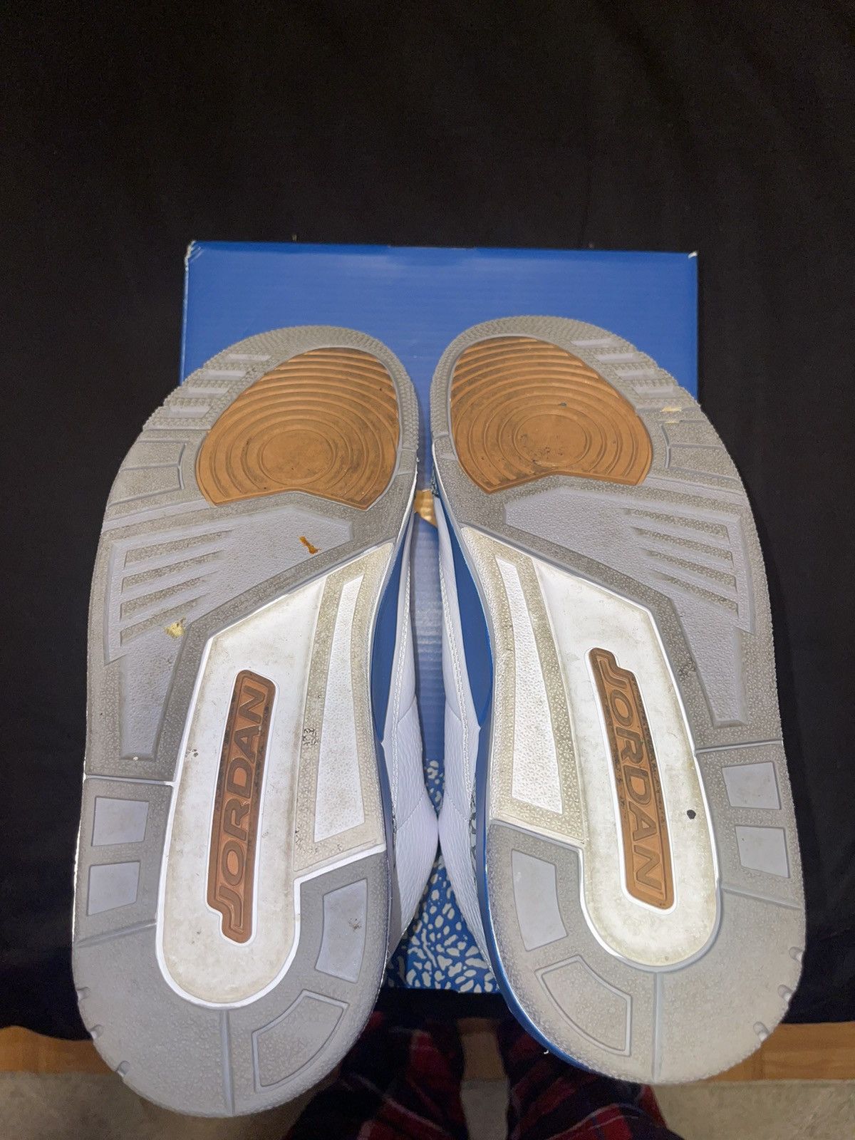 Jordan Brand × Nike Jordan 3 Retro ‘Wizards’ Size US 9.5 / EU 42-43 - 8 Thumbnail