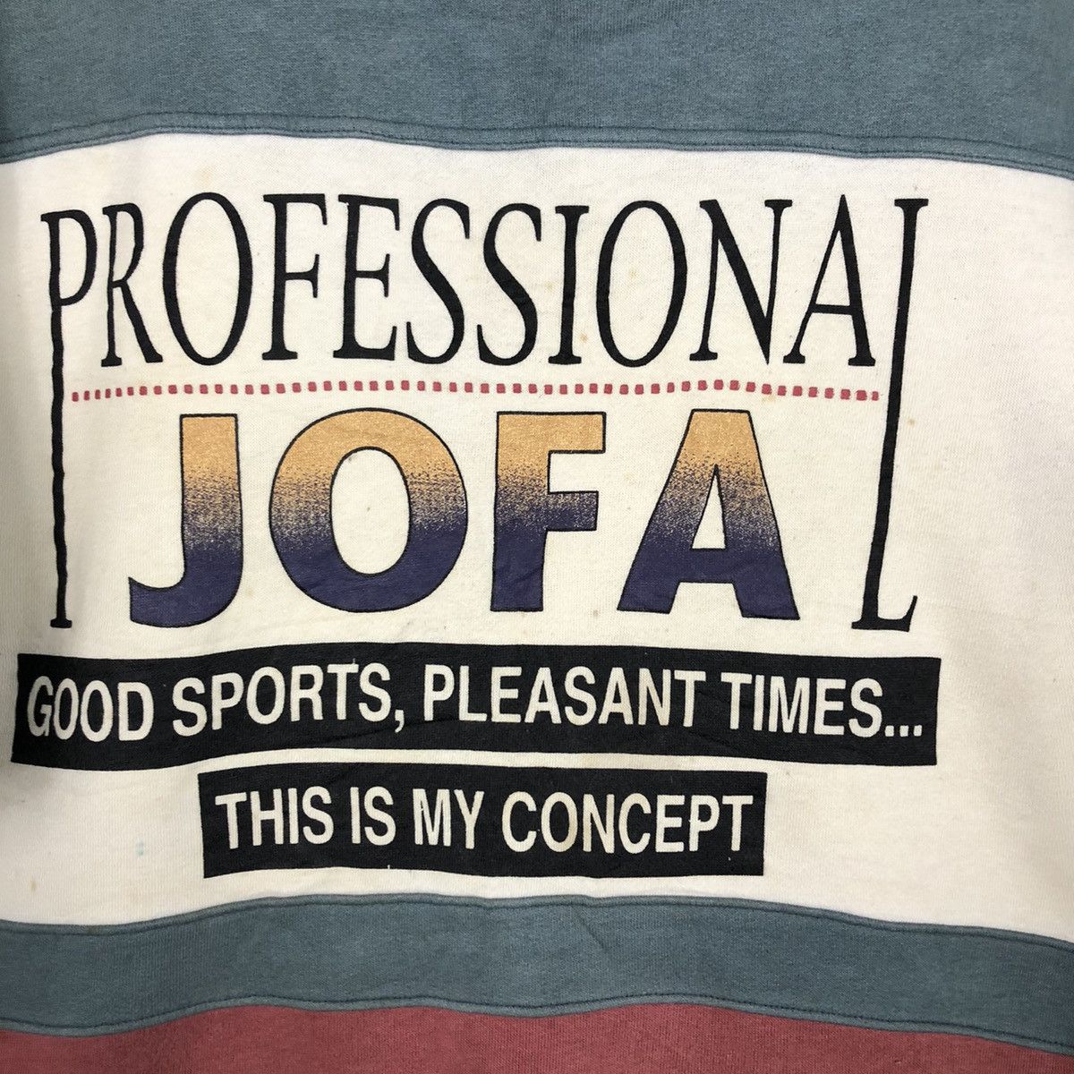 Hysteric Glamour 📌Vintage Sweatshirt Over Print Design Jofa Sports ProStaff Size US M / EU 48-50 / 2 - 13 Thumbnail