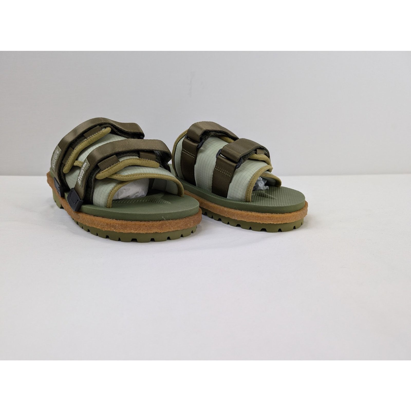 Moncler × Suicoke o1rshd1 Q:2 / Slide Slippers in Green Size US 8 / EU 41 - 7 Thumbnail