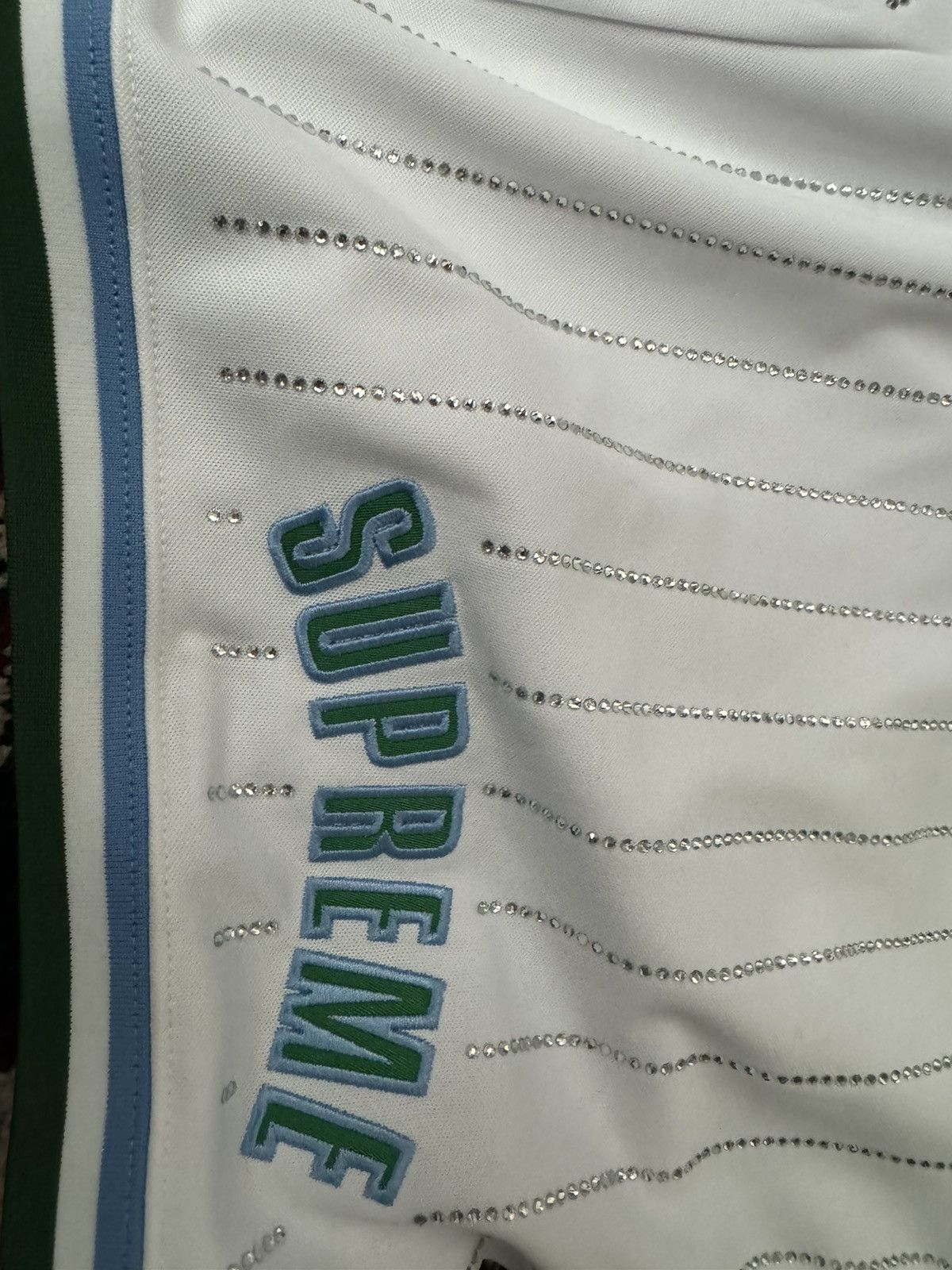 Supreme Supreme Rhinestone shorts Size US 33 - 5 Thumbnail