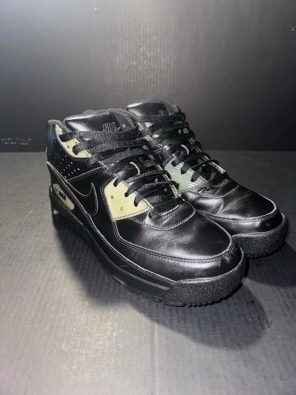 Nike Nike Men's Air Max 90 Sneakerboots Black 316339-005 Sz 9 Size US 9 / EU 42 - 2 Thumbnail