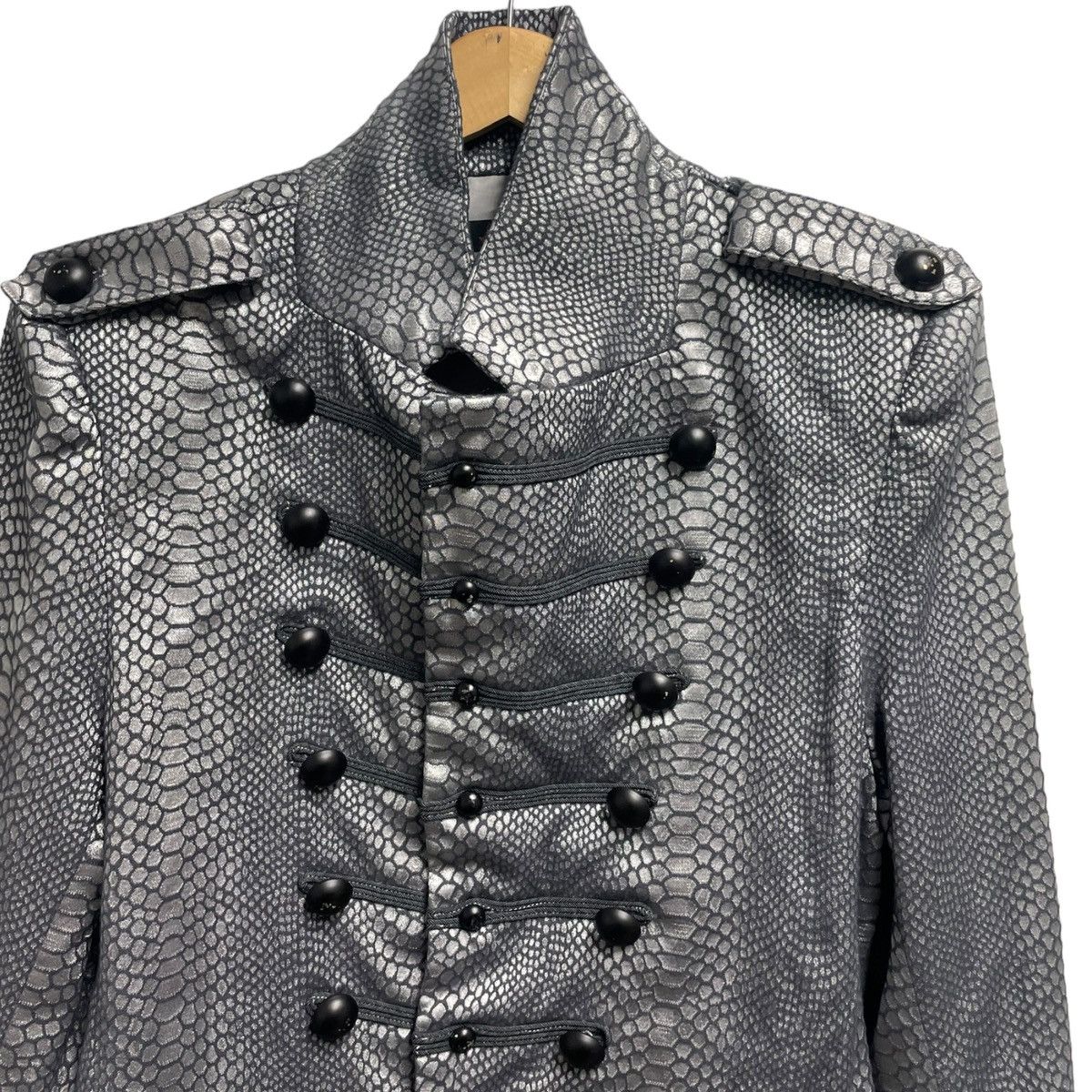 Japanese Brand Snakeskin spyder double breast jacket Size US S / EU 44-46 / 1 - 2 Thumbnail
