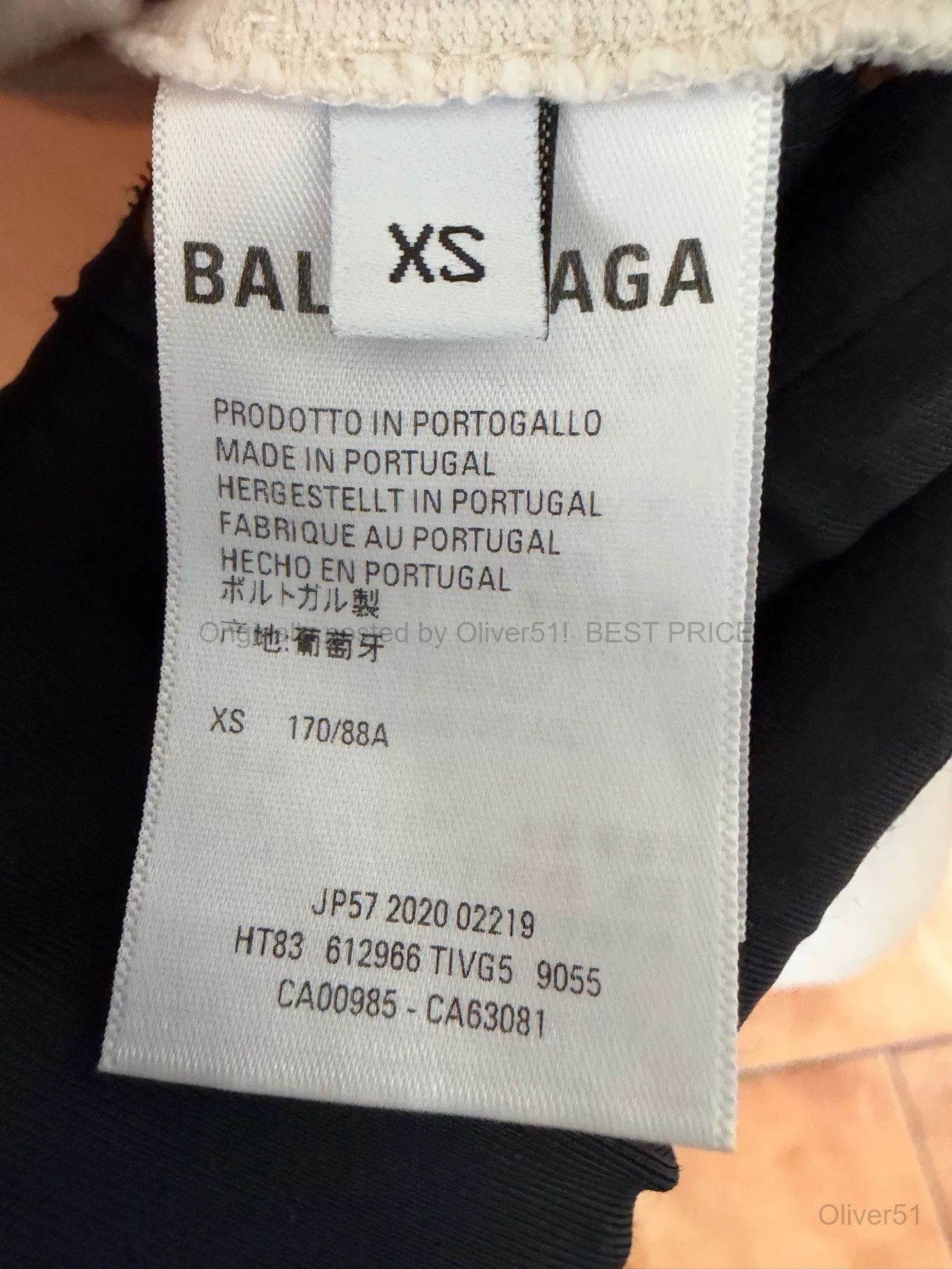 Balenciaga Balenciaga Off-White Short Sleeve T-Shirt BFAJMNO511 Size US XS / EU 42 / 0 - 4 Thumbnail