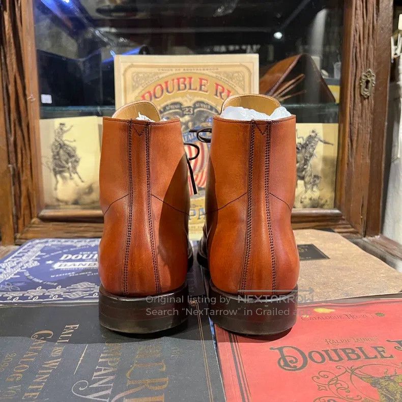RRL Ralph Lauren RRL Ralph Lauren British made hand polished old paratroope Size US 8.5 / EU 41-42 - 5 Thumbnail