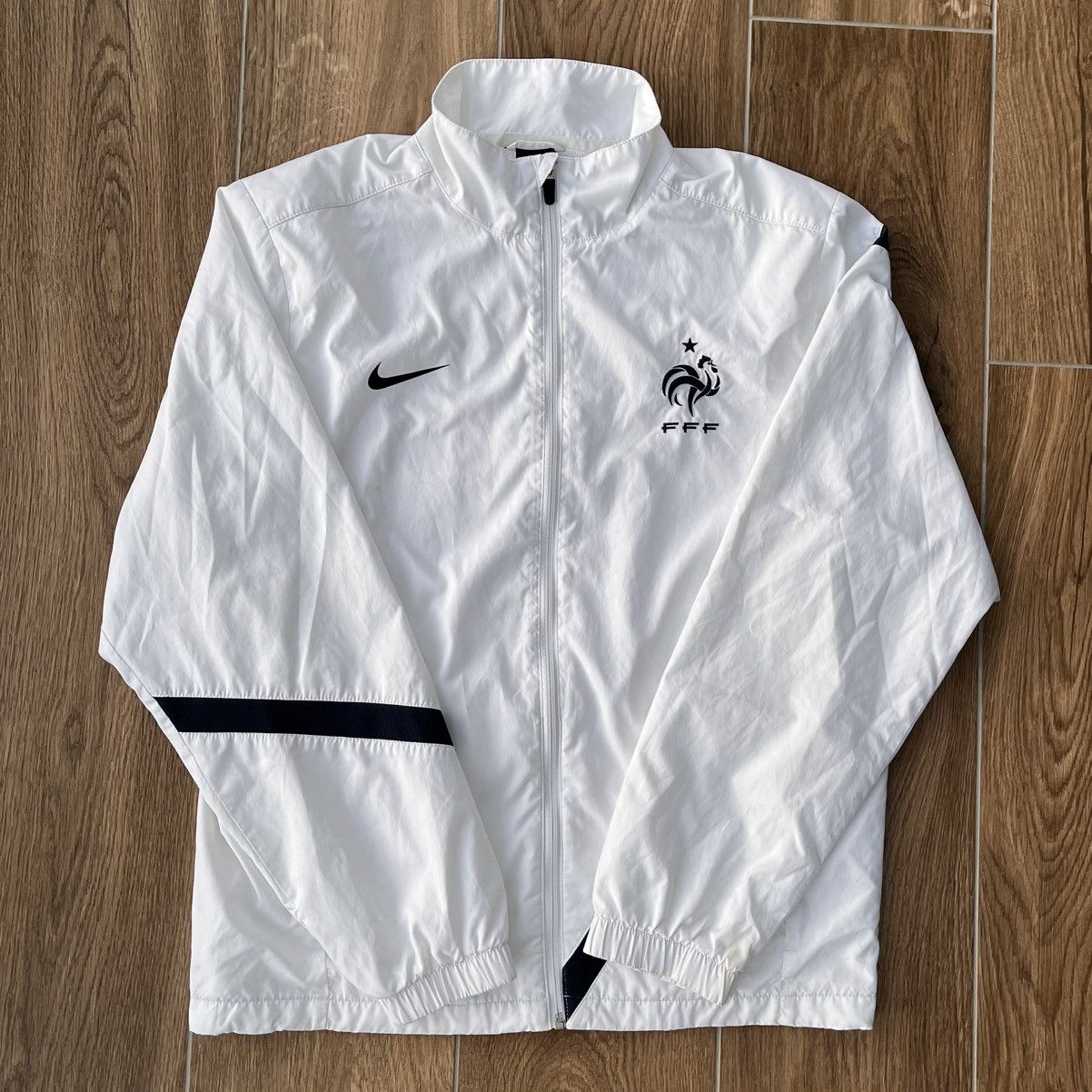 Nike Nike x Frankreich Trainingsjacke | Weiß | Größe M Size US M / EU 48-50 / 2 - 1 Thumbnail