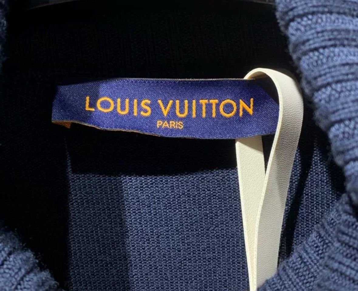 Louis Vuitton Louis Vuitton black patchwork wool knitted jacket Size US L / EU 52-54 / 3 - 7 Thumbnail