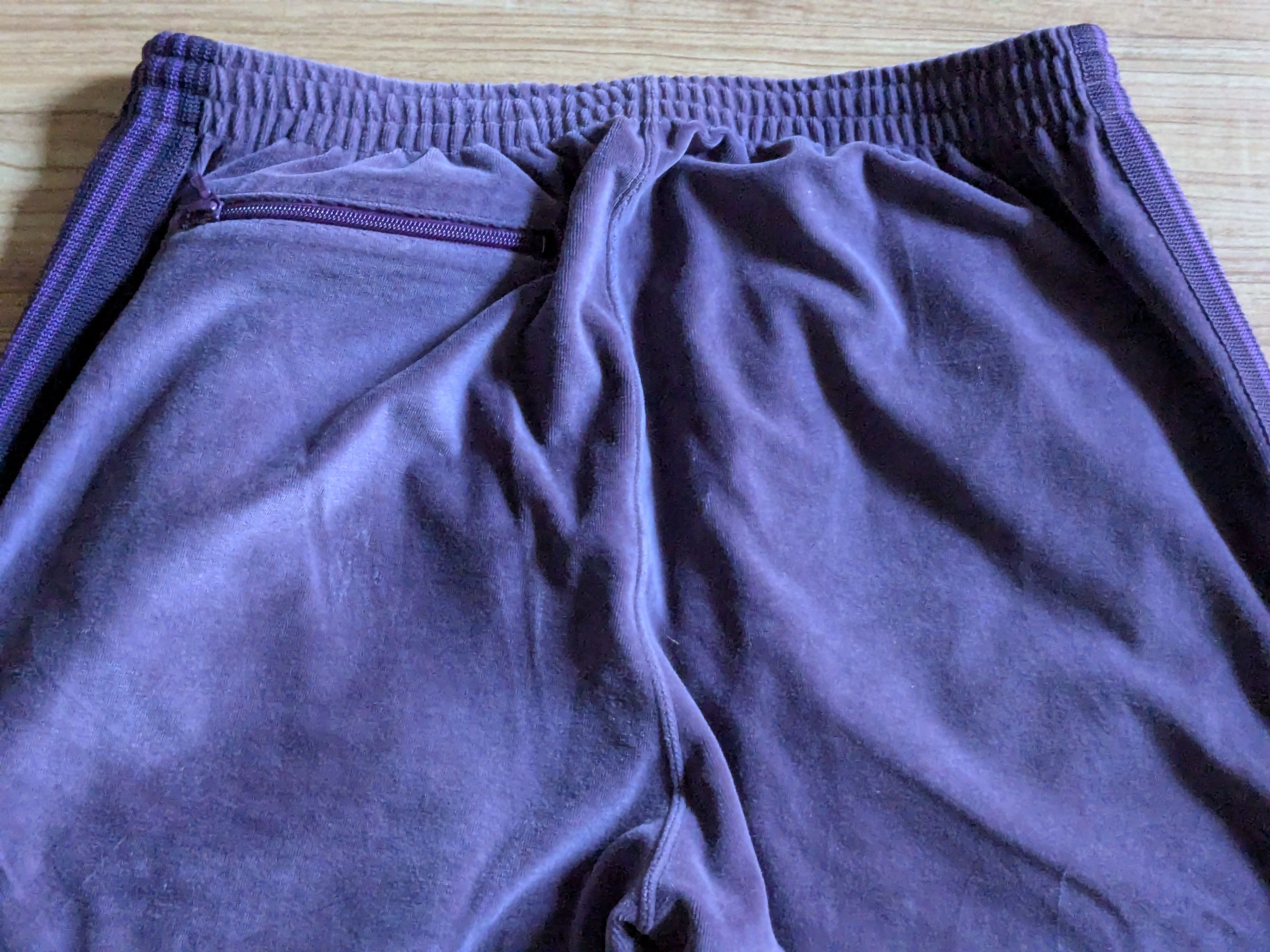 Needles Needles Velvet Sweatpants Joggers Purple Large Size US 32 / EU 48 - 11 Thumbnail