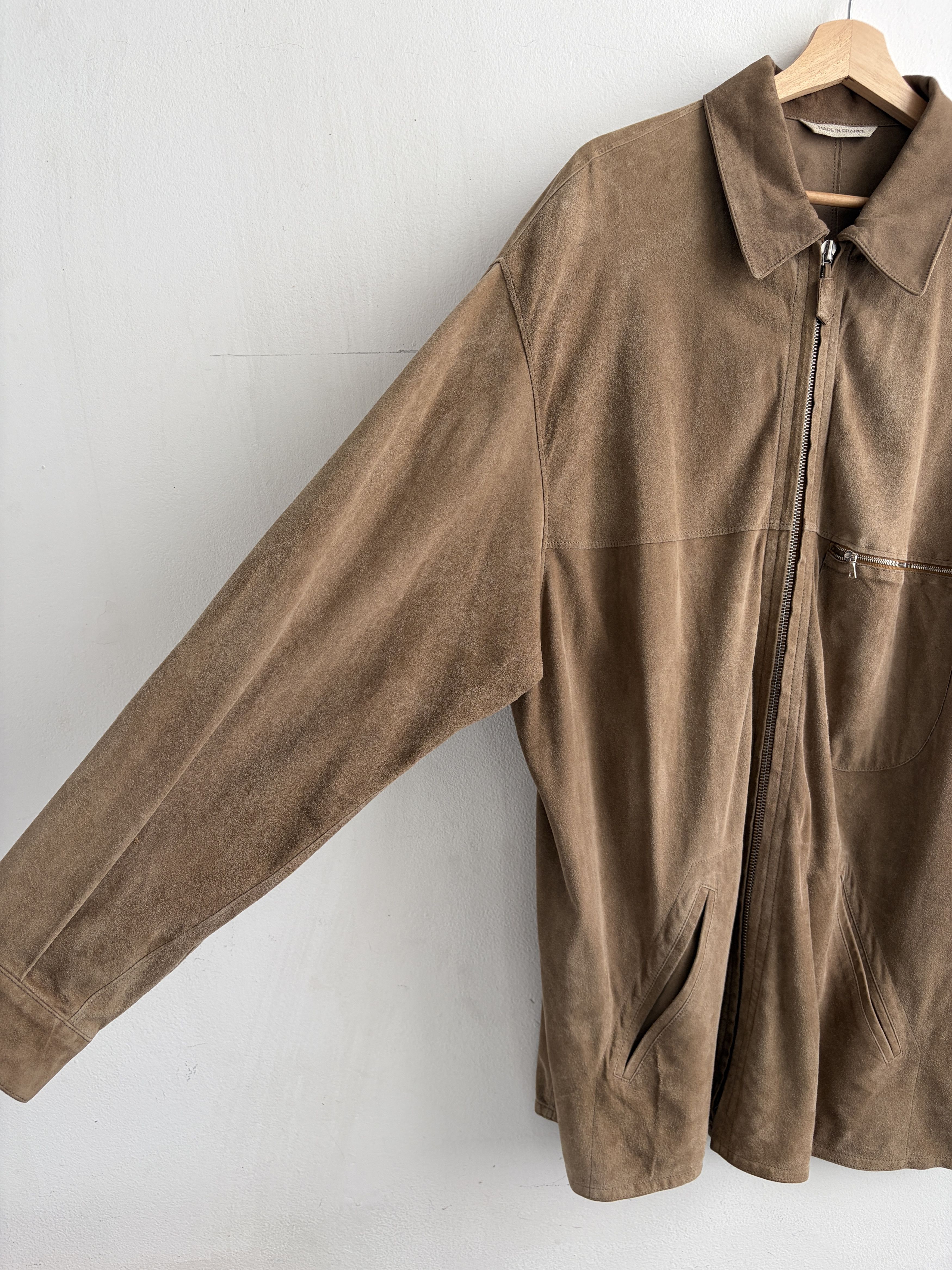 Dior Christian Dior Boutique Paris Suede Zip Jacket, 52 Size US L / EU 52-54 / 3 - 8 Thumbnail