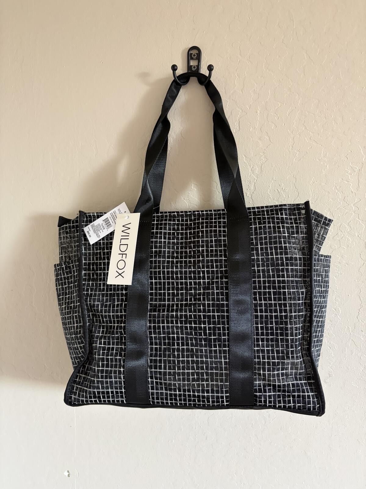 Wildfox Wild fox Woven checkered tote Size ONE SIZE - 7 Thumbnail