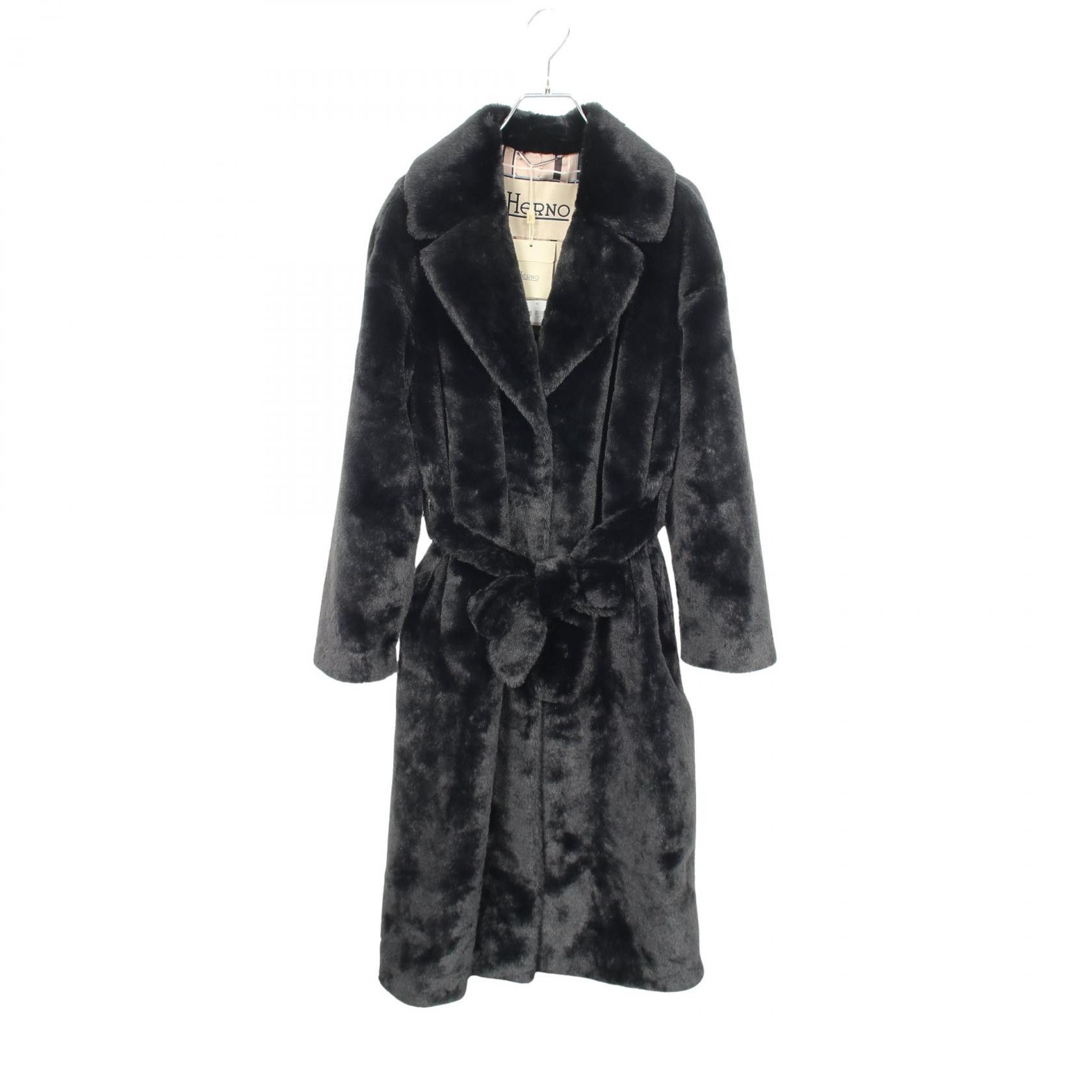 Other Other Herno Eco Fur Polyester Coat Textile Outerwear DUTY FREE for USA Size ONE SIZE - 1 Thumbnail