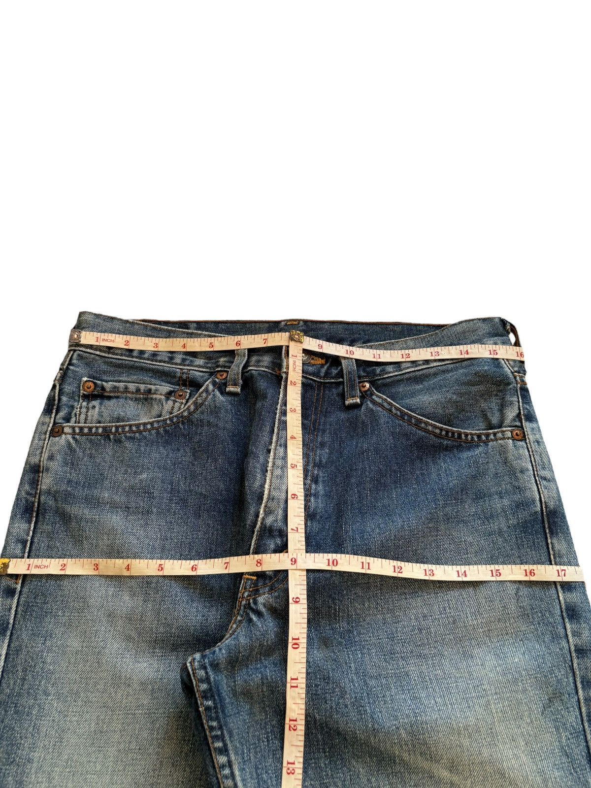 Levi's Vintage 90s Levis 517 Mud Wash Distressed Bootcut Jeans Size US 32 / EU 48 - 12 Thumbnail
