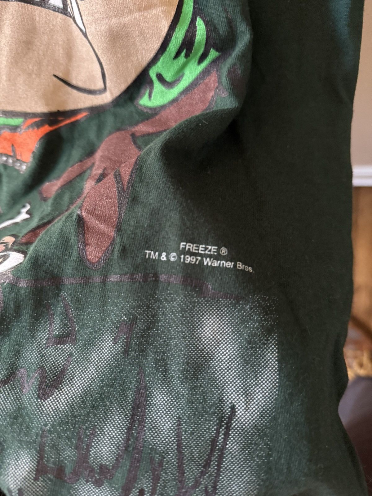 Vintage × Warner Bros Vintage Deadstock Looney Tunes Tasmanian Devil Tee Size US XL / EU 56 / 4 - 5 Thumbnail