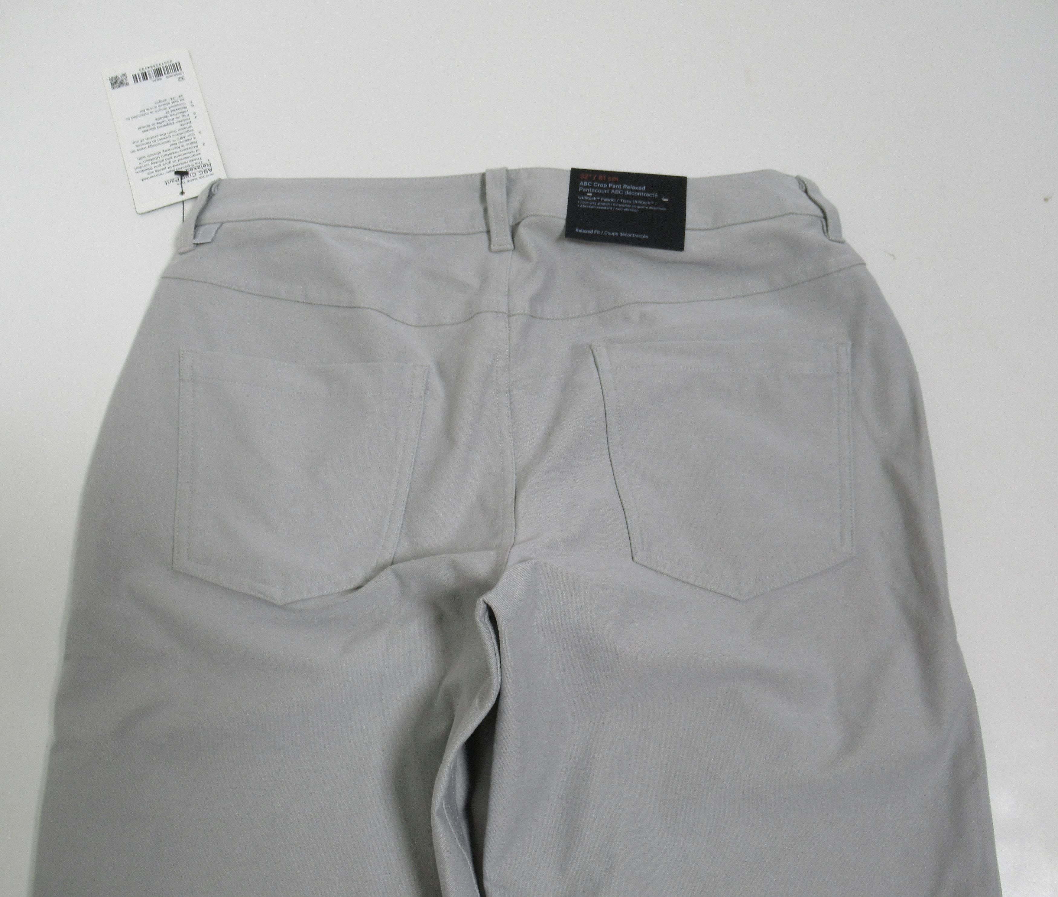 Lululemon Lululemon ABC Relaxed-Fit Cropped Pant *Utilitech Seal Grey Size US 32 / EU 48 - 5 Thumbnail