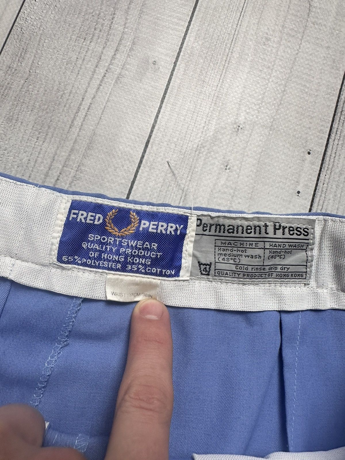 Fred Perry × Vintage Vintage Fred Perry casual shorts logo rare 2 for 100 Size US 37 - 5 Thumbnail