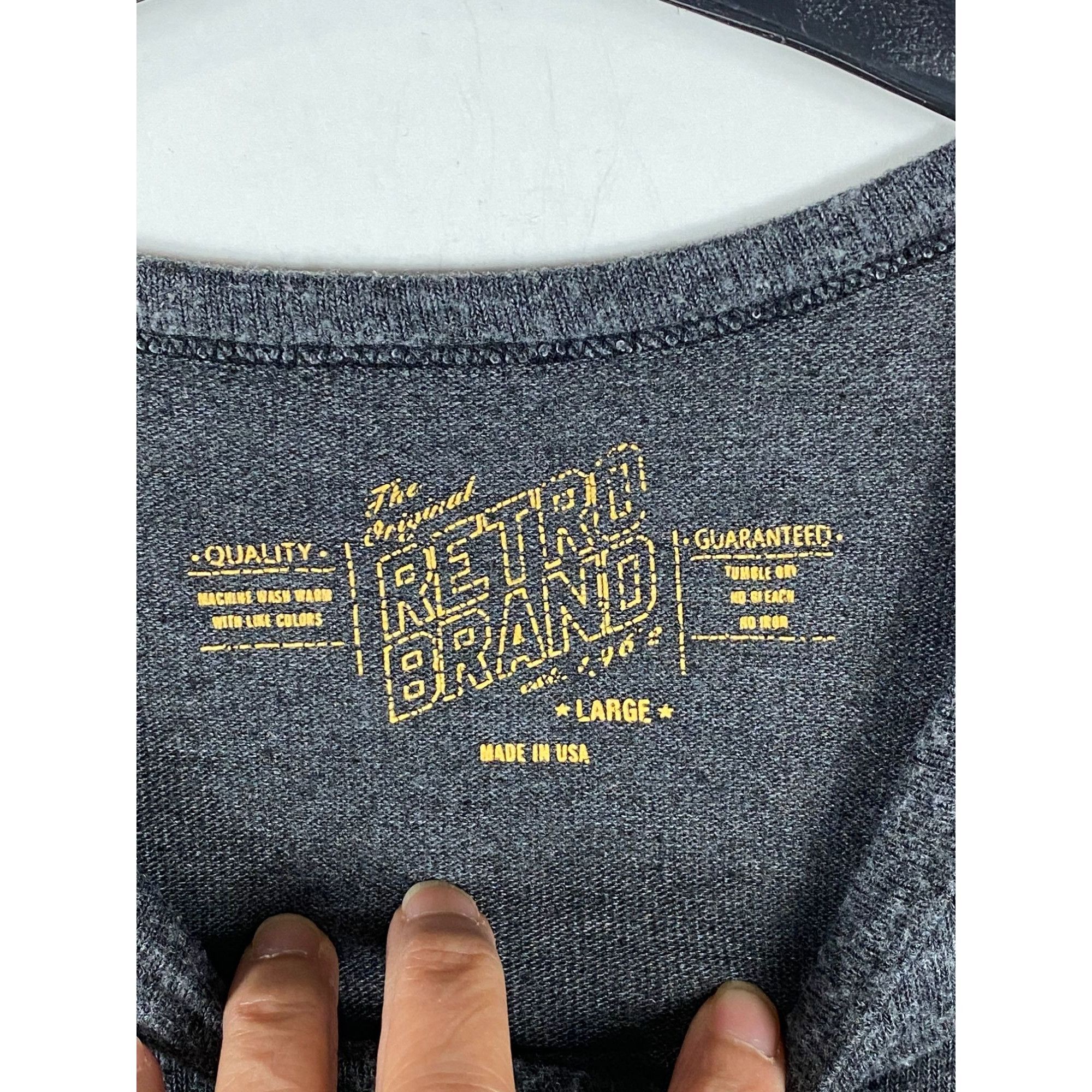 Other × Vintage Vintage Retro Brand Kentucky Derby Long Sleeve Tee Shirt Gra Size L / US 10 / IT 46 - 3 Thumbnail